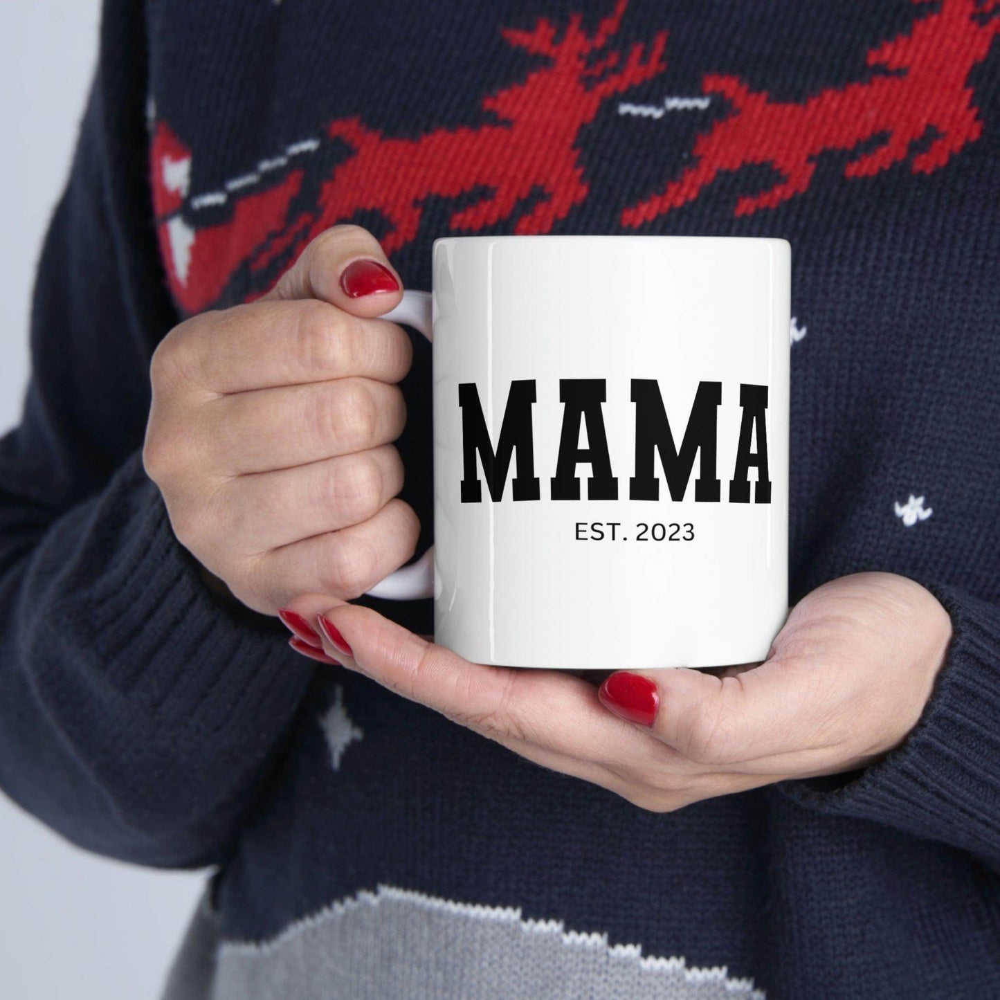 Best Mama Ever Mug, gift for mom on mothers day, Birthday gift for mom, gift for her, coffee mug for her, hot cocoa mug, gift for coffee lover - Giftsmojo
