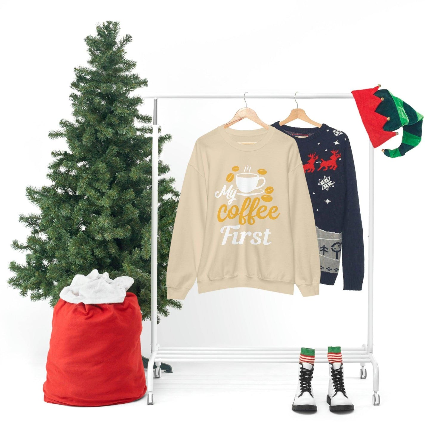 My Coffee First Sweatshirt - Giftsmojo