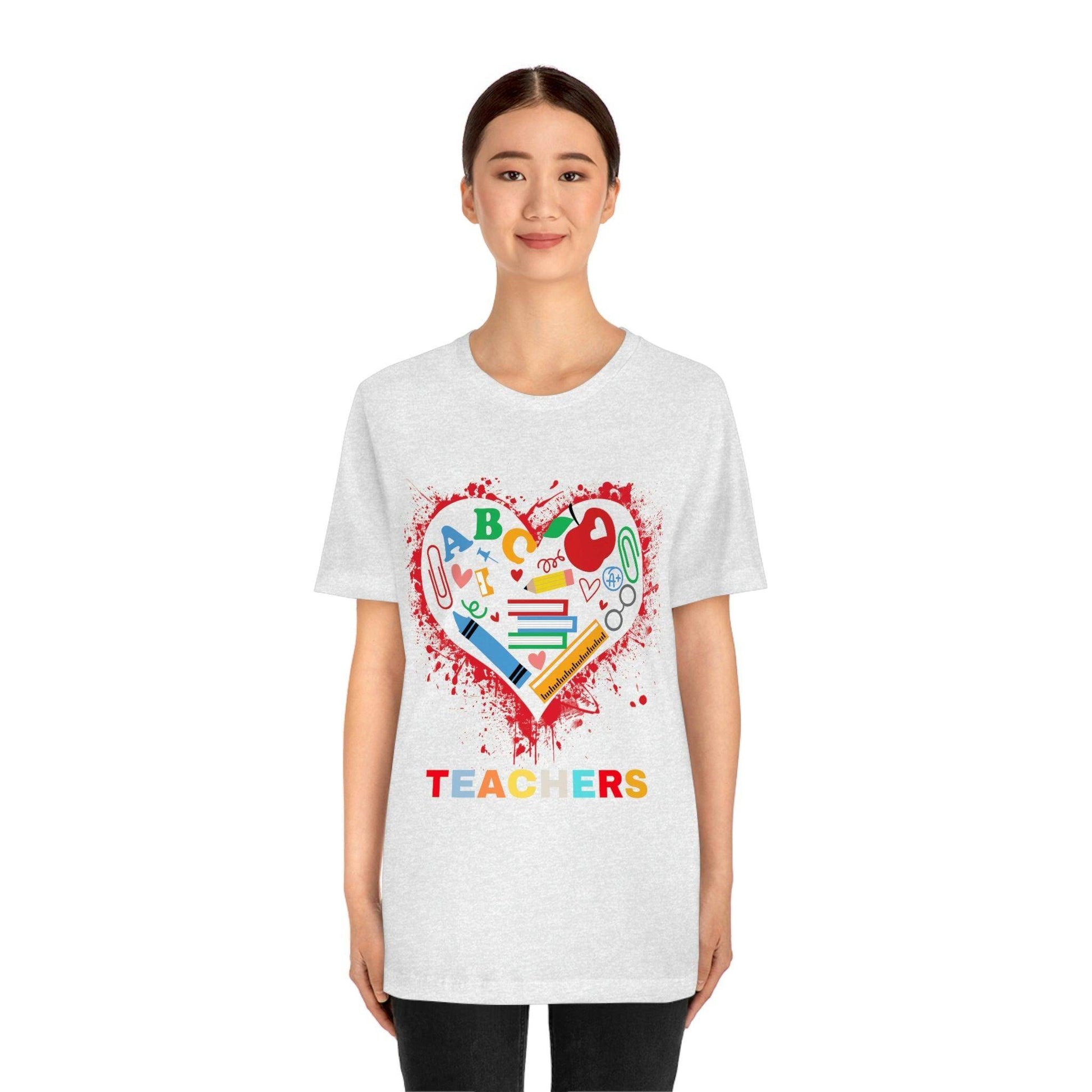 Love Teachers Shirt - Teacher Appreciation Shirt - Giftsmojo
