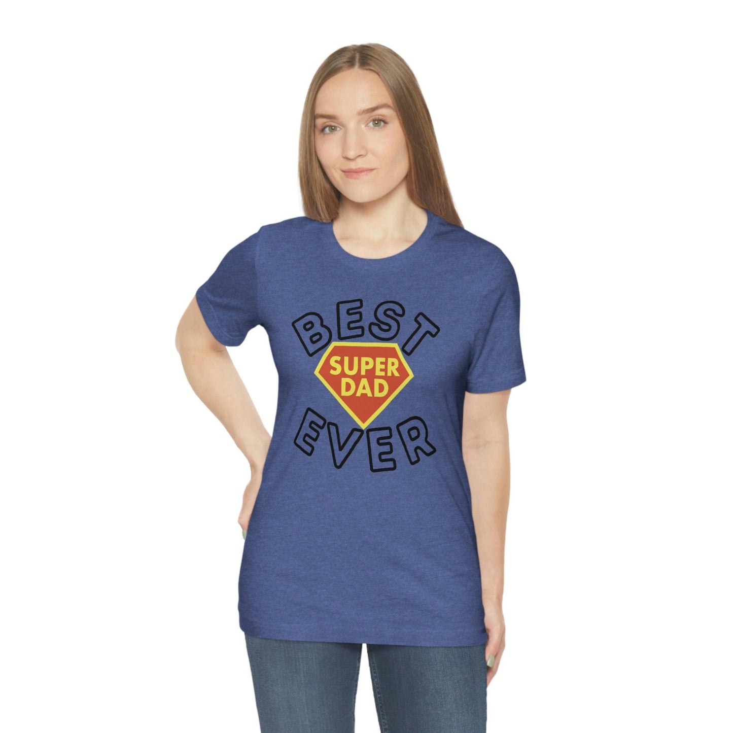 Dad Gift - Best Dad Gift - Best Super Dad Ever Shirt -Dad Shirt - Funny Fathers Gift - Husband Gift - Funny Dad Tshirt - Dad Birthday Gift - Giftsmojo