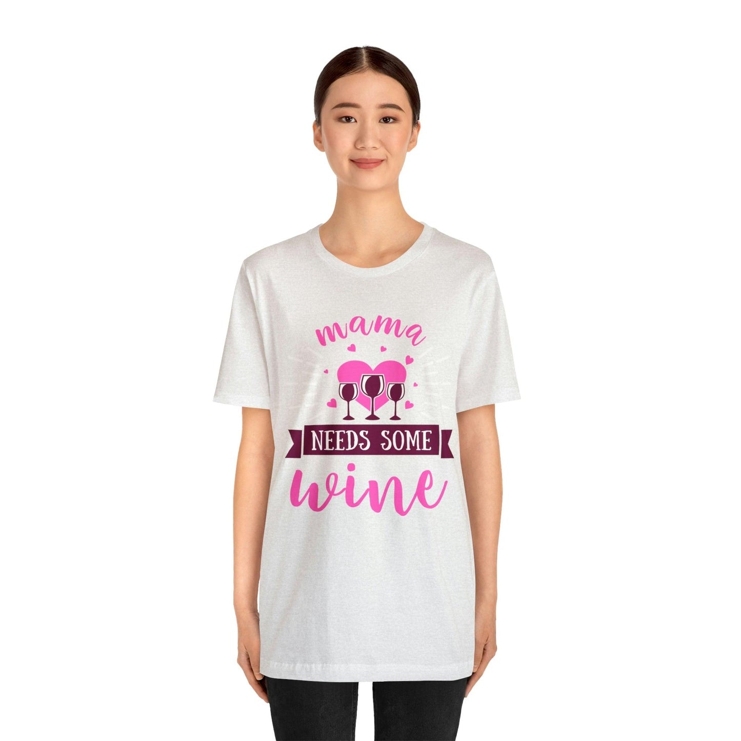 Mama Needs Some Wine Shirt, Wine Shirt, Gift For Mom, Drinking Shirt, Gift For Wife, Funny Wife Shirt, Wine Lover Shirt, Funny Mom Shirt - Giftsmojo