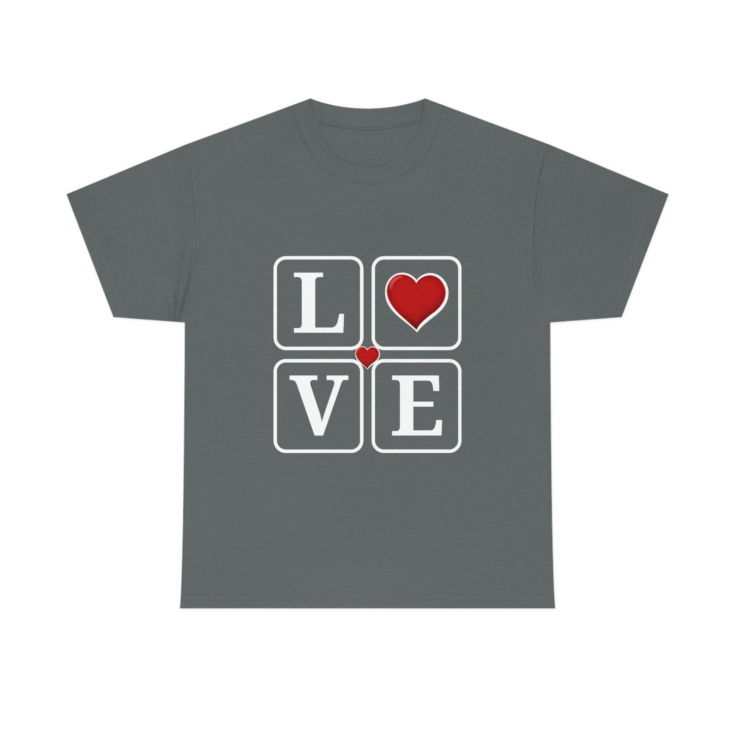 Love square Hearts Shirt, Great Gift for Valentine's day, birthday, engagement, anniversary and many more - Giftsmojo