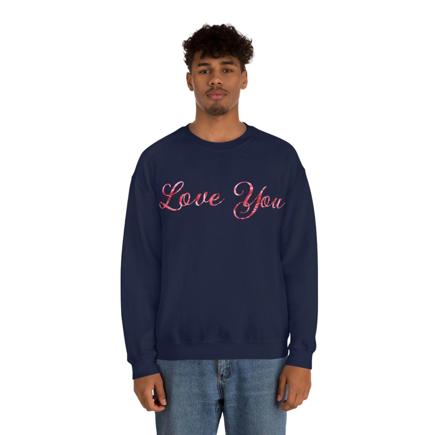 Love You Sweatshirt, love shirt, wedding gift, engagement gift, anniversary gift, couple shirt, matching shirt - Giftsmojo