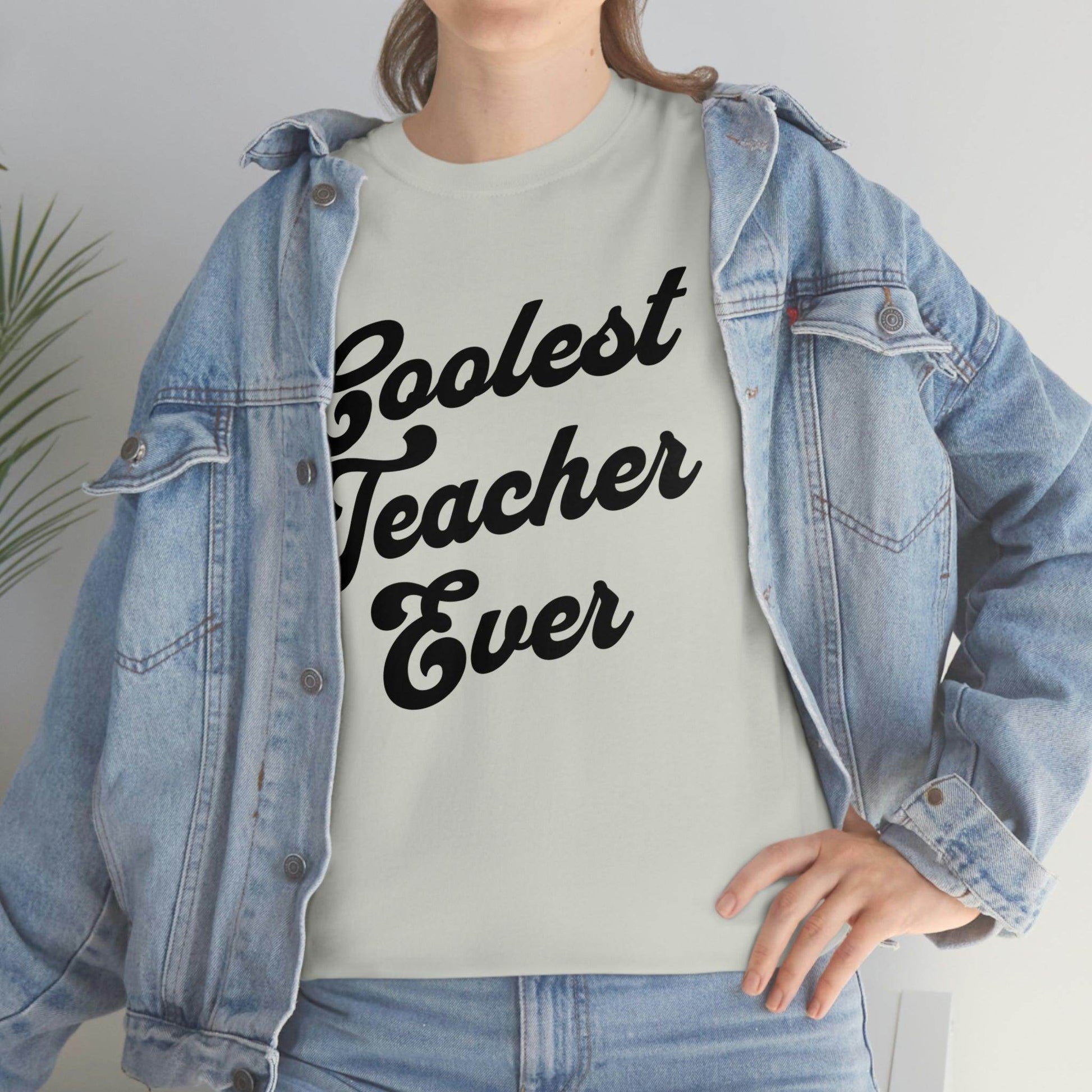 Coolest Teacher Ever Shirt - Giftsmojo