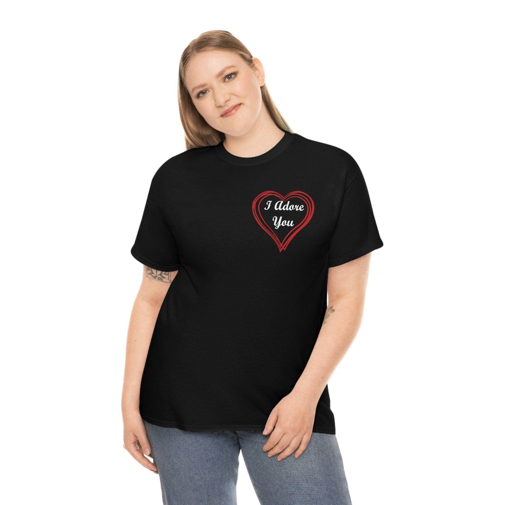 I Adore You T-shirt - Giftsmojo