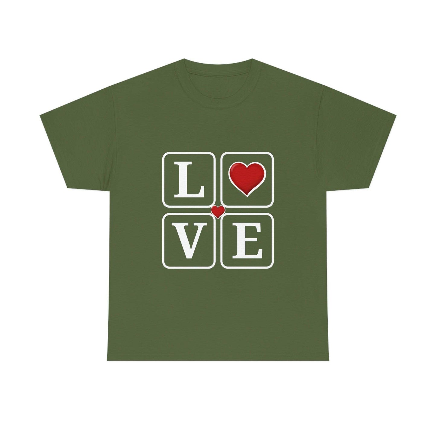 Love square Hearts Shirt, Great Gift for Valentine's day, birthday, engagement, anniversary and many more - Giftsmojo