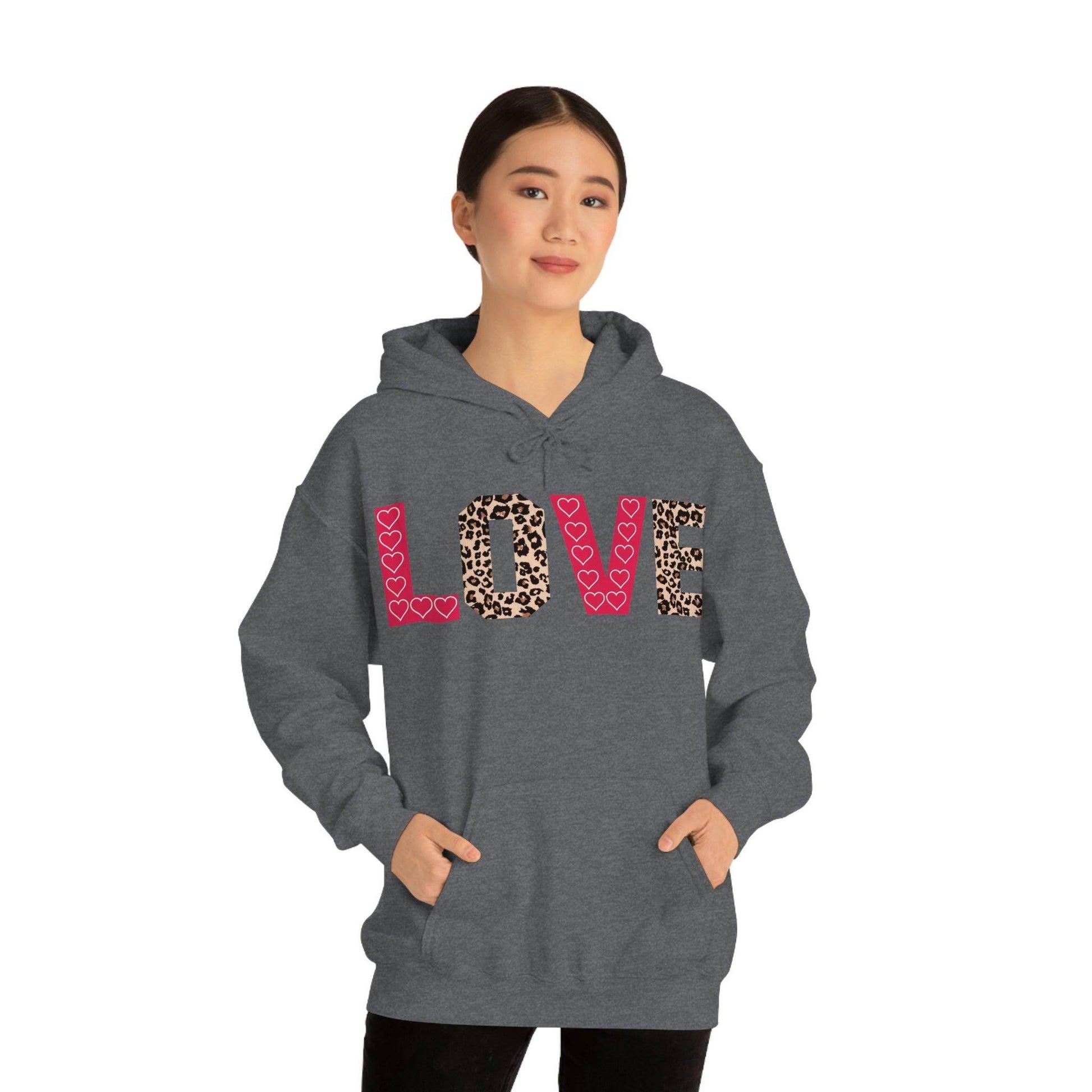 Love Hooded Sweatshirt - Giftsmojo