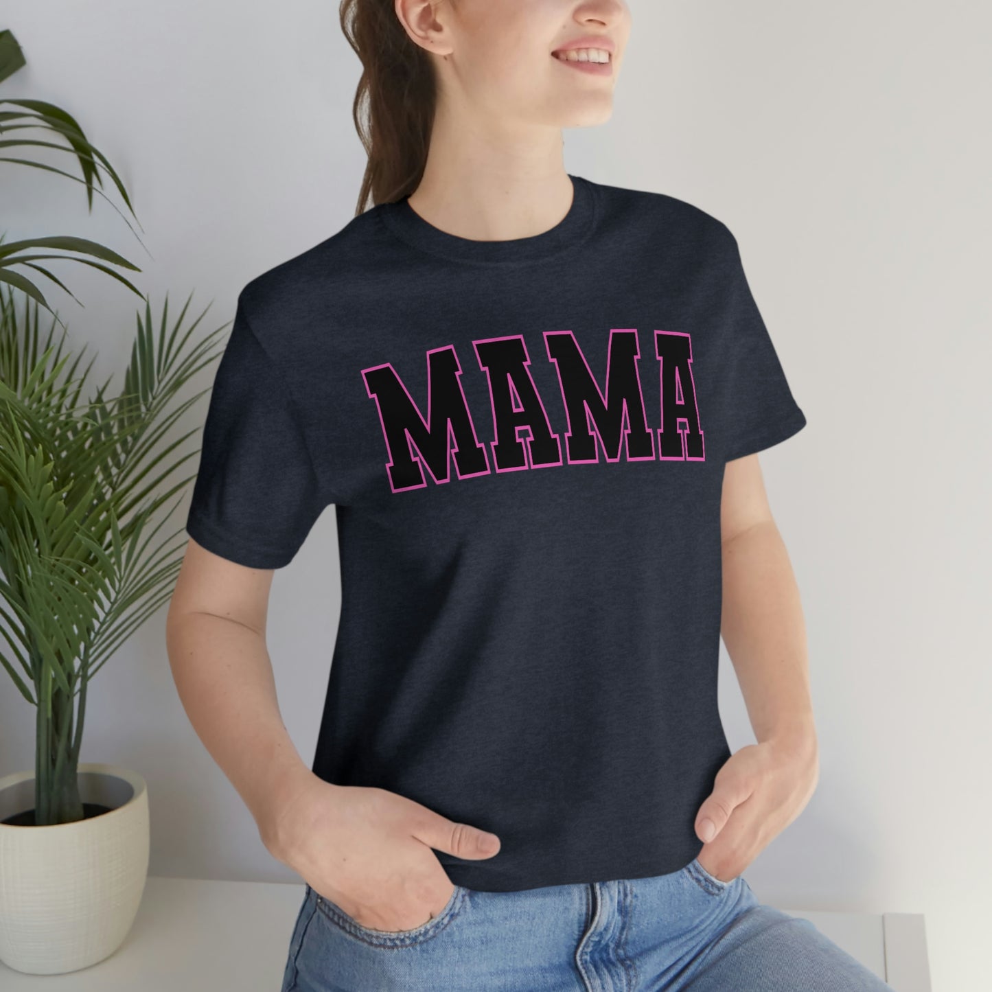 Cute Mama shirt mom shirt gift for her - mothers day shirt mothers day gift mom life shirt - retro mama shirt boy mama shirt mama t-shirt