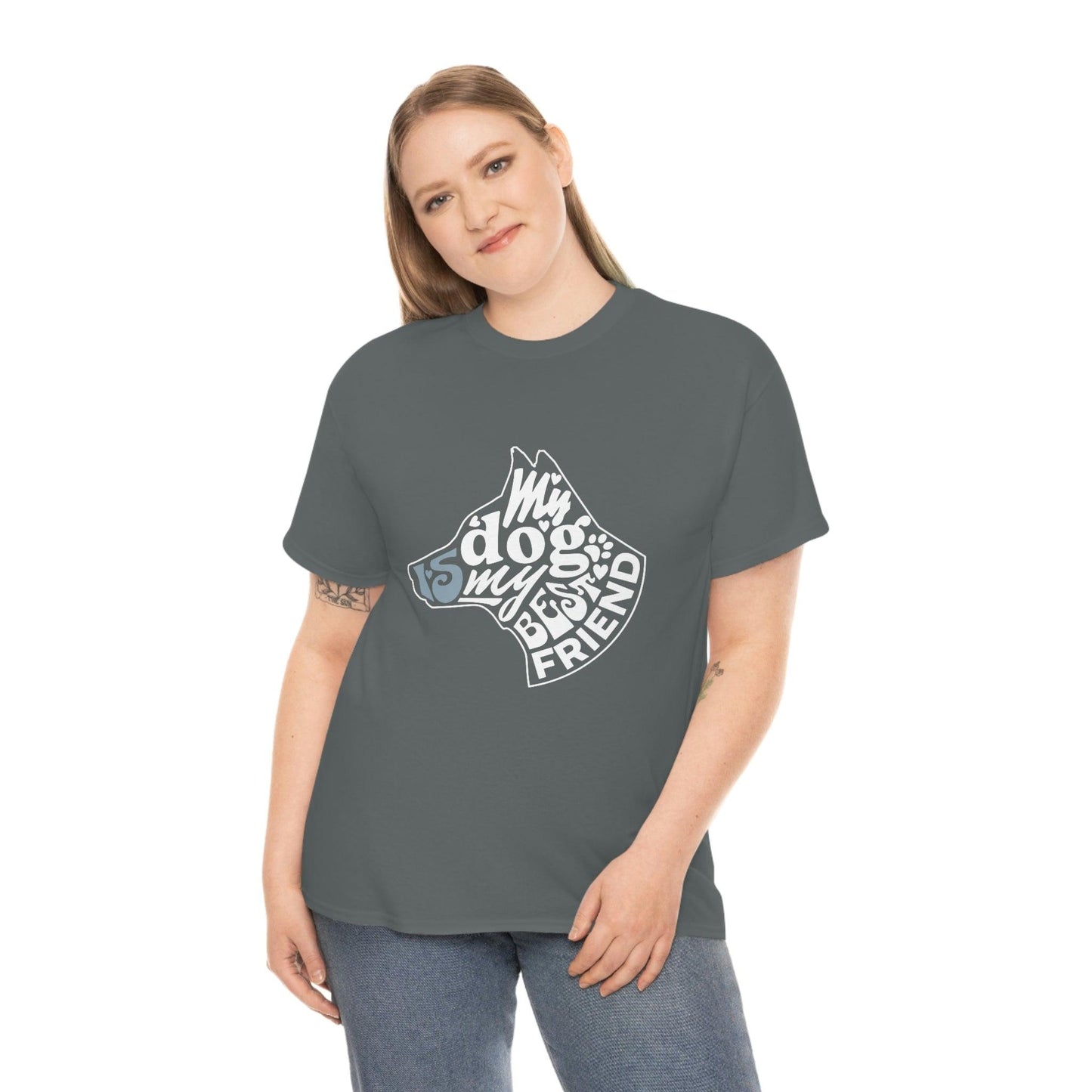 My Dog is My Best Friend Tee - Giftsmojo