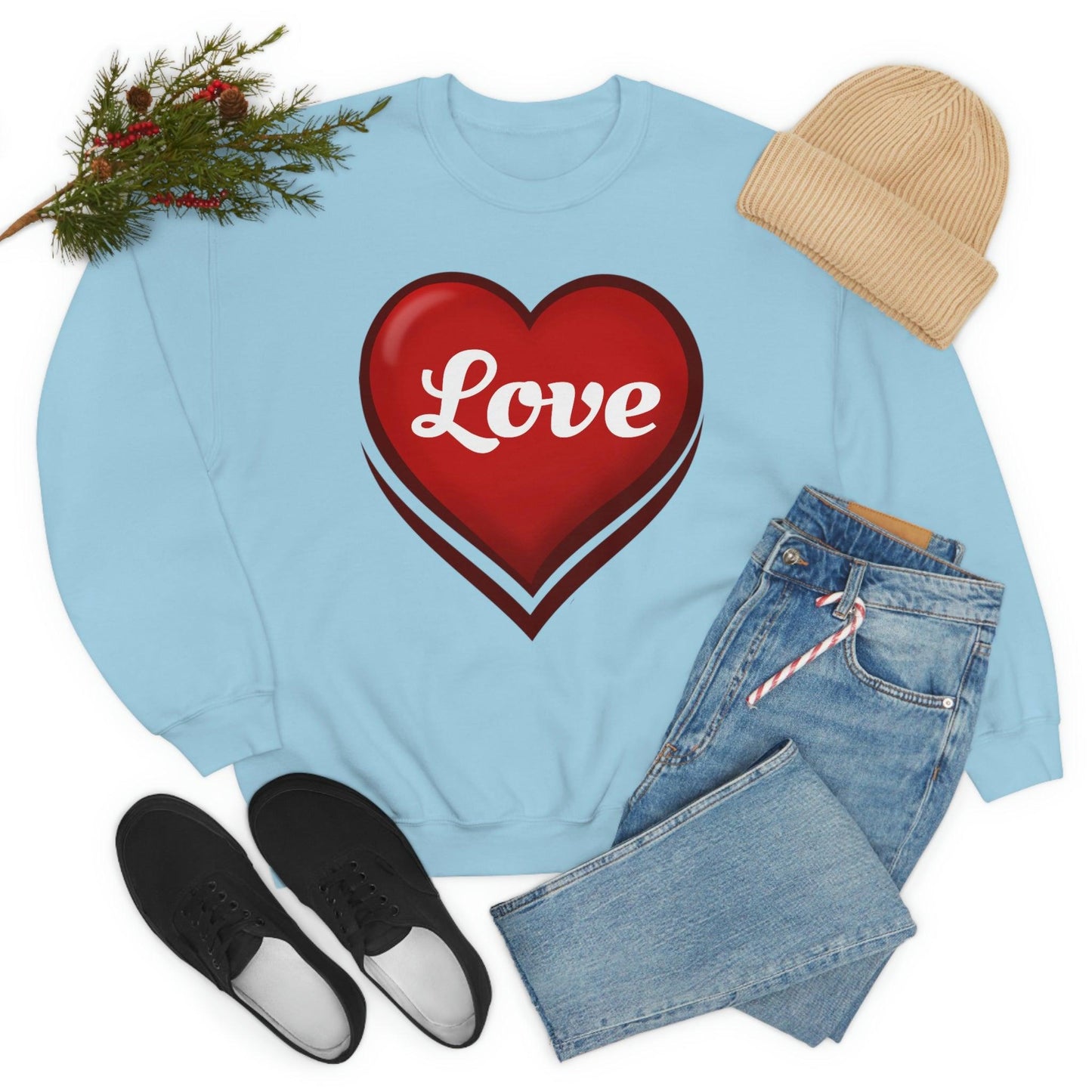 Love Sweatshirt, Valentine's Gift,