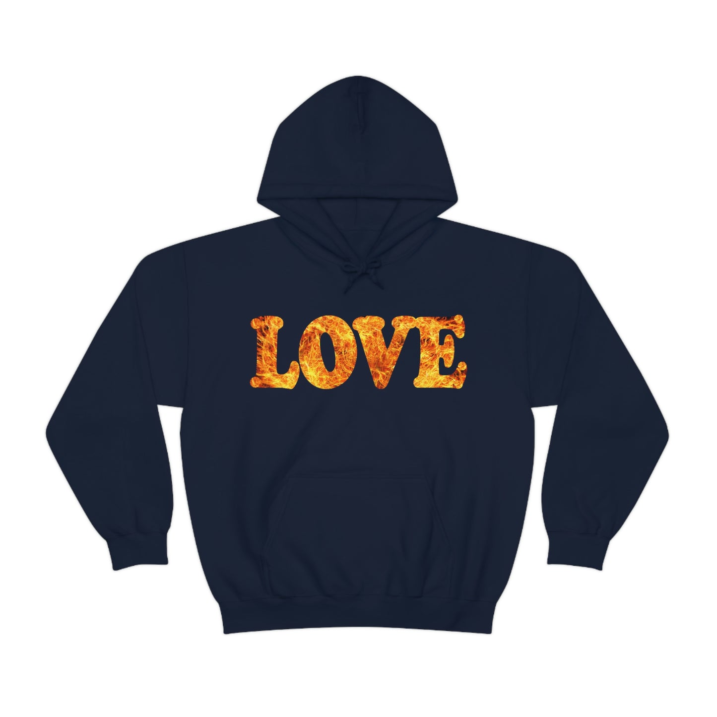 Love Fire Hooded Sweatshirt