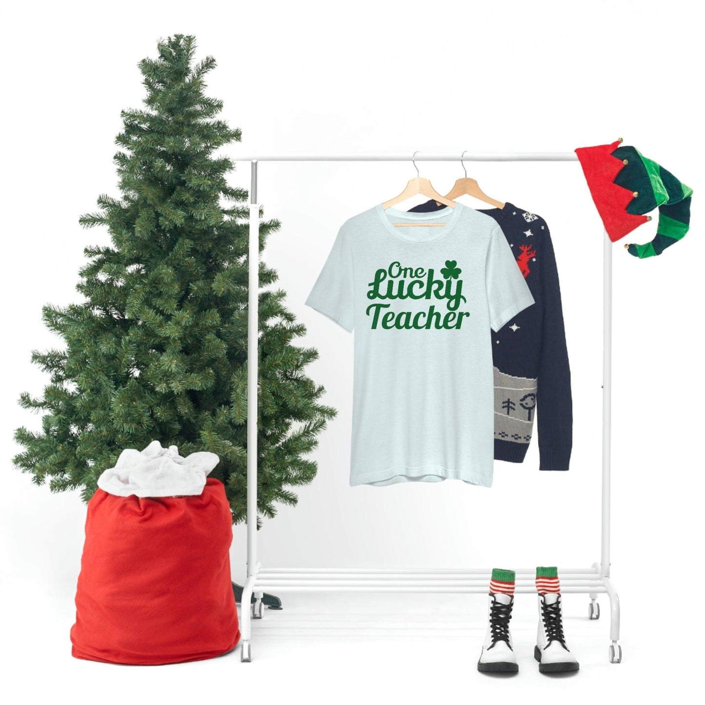 One Lucky Teacher Shirt feeling Lucky St Patrick's Day shirt - Funny St Paddy's day Funny Shirt - Giftsmojo