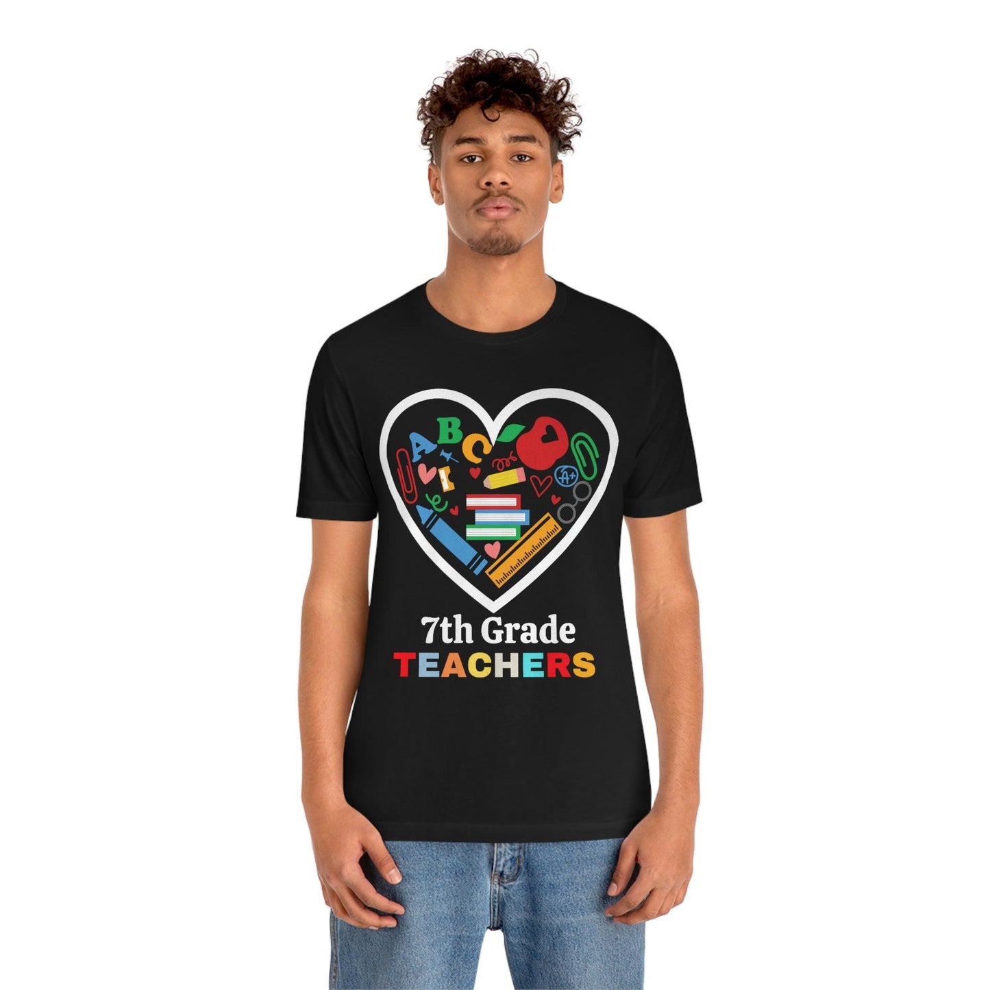 Love 7th Grade Teacher Shirt - Teacher Appreciation Shirt - Gift for Teachers - 7th Grade shirt
