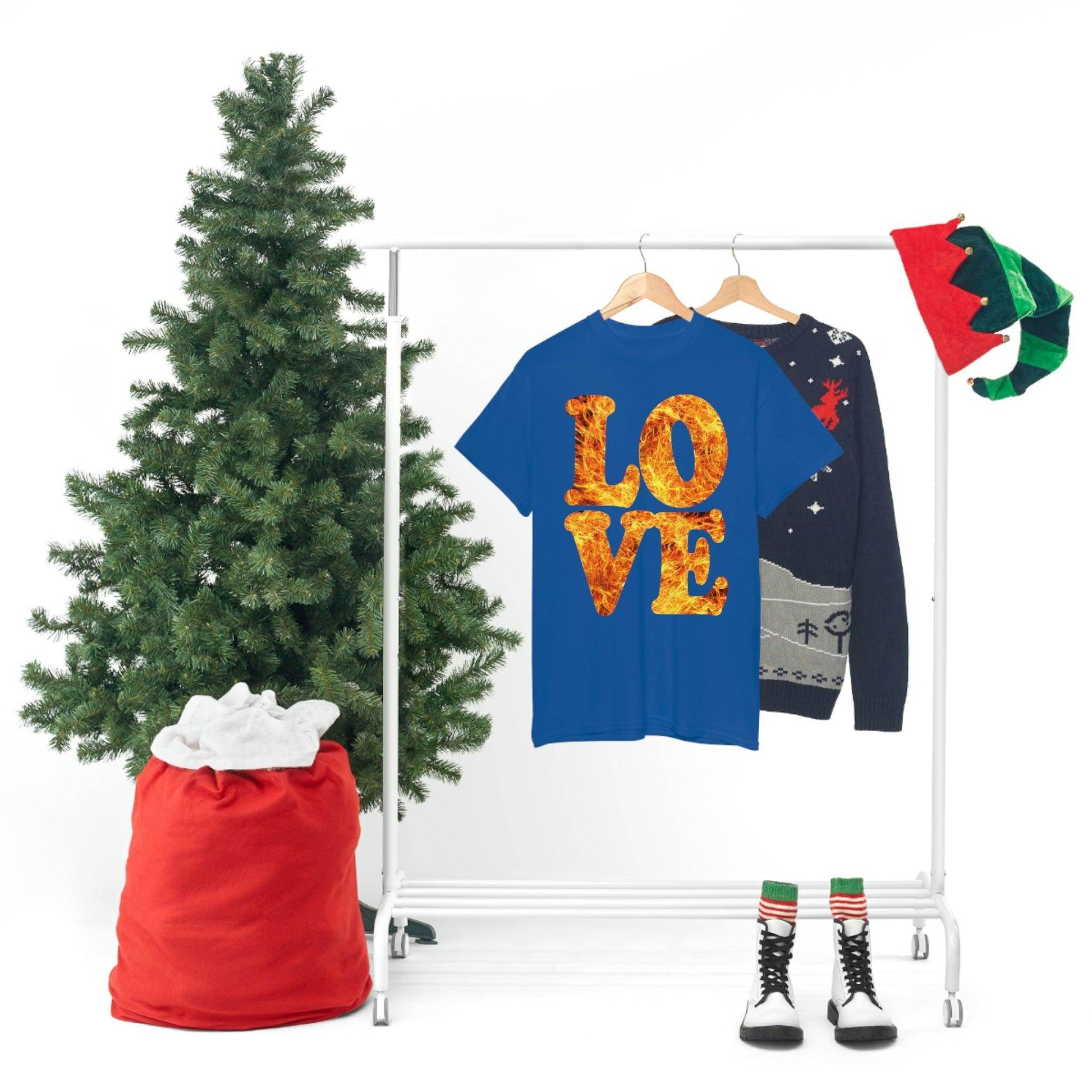 love fire big Tee - Giftsmojo
