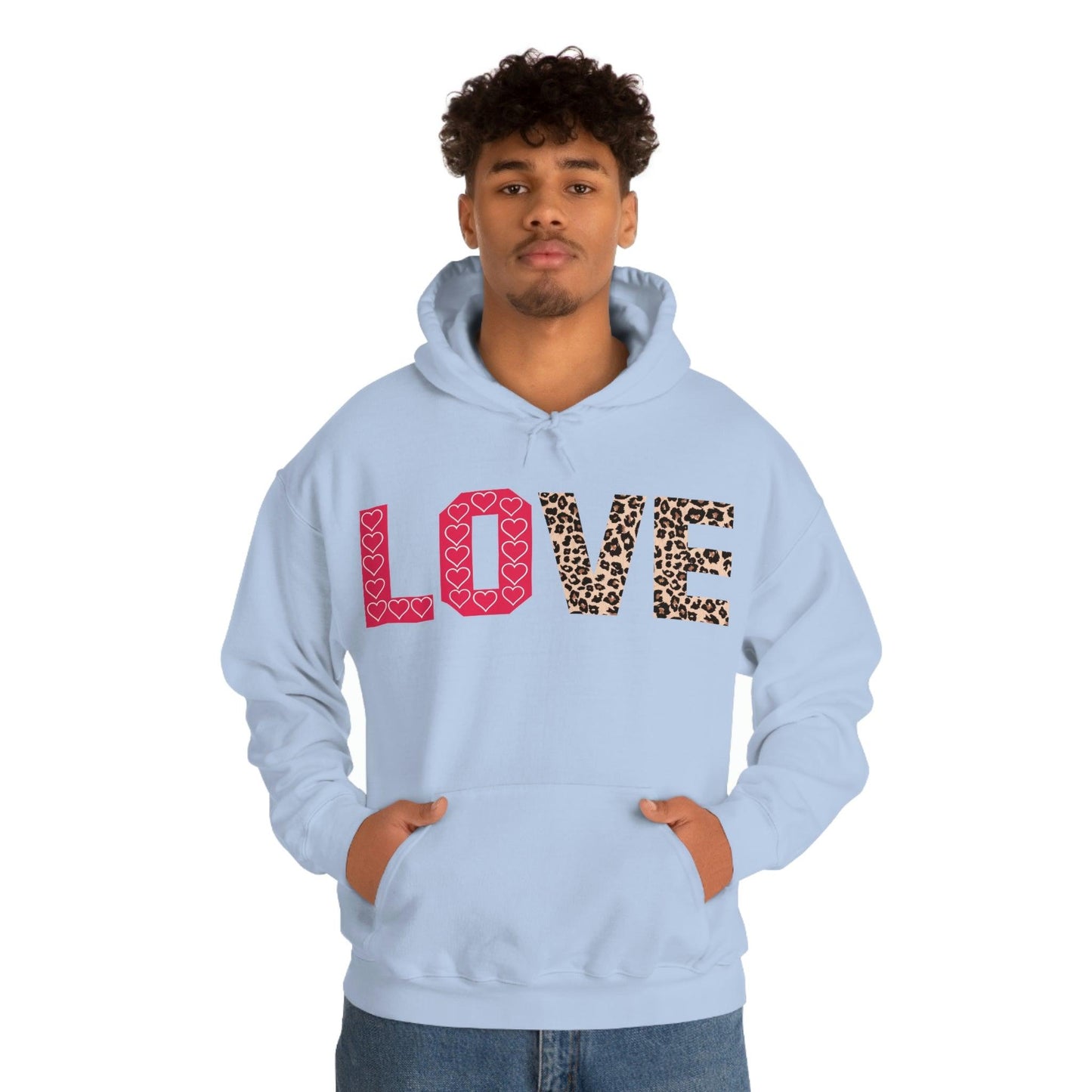 Leopard print Hooded Sweatshirt