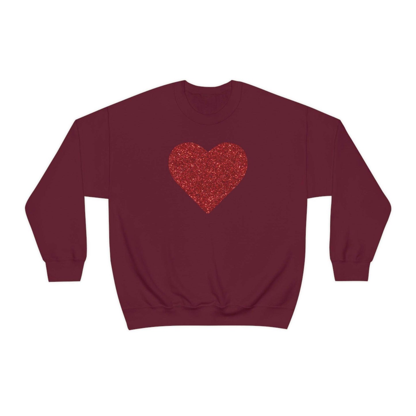 Heart Sweatshirt Love sweatshirt Love Shirt Cute Love Shirt with Heart Valentine sweatshirt - Matching Love shirt Girlfriend gift Boyfriend - Giftsmojo