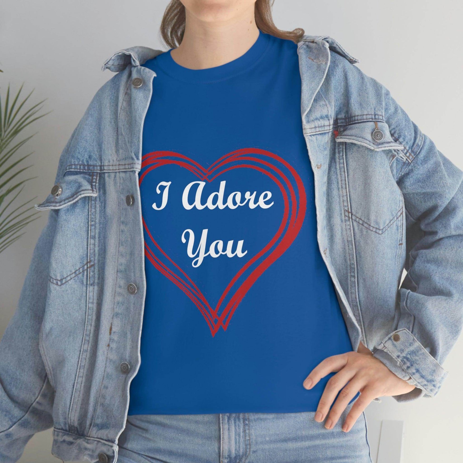 I Adore You Tee - Giftsmojo