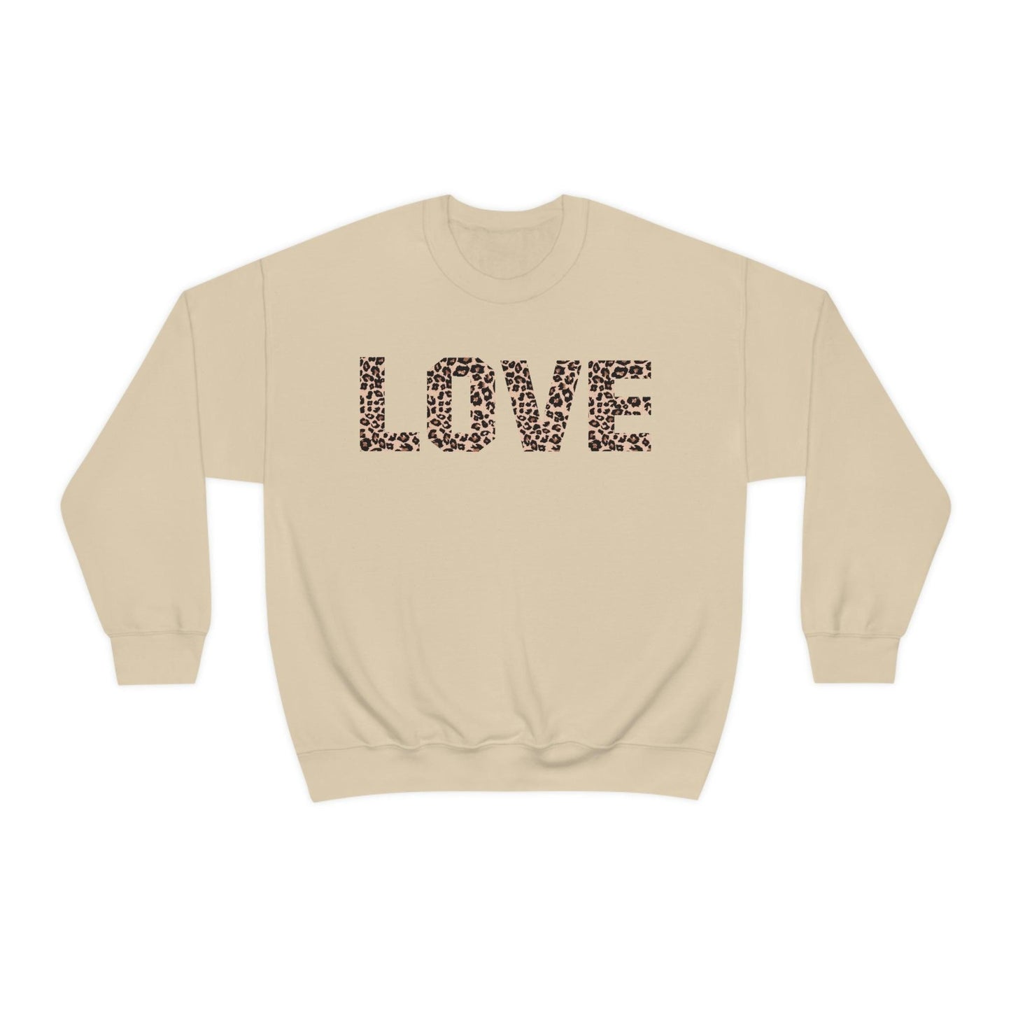 Leopard print love Sweatshirt