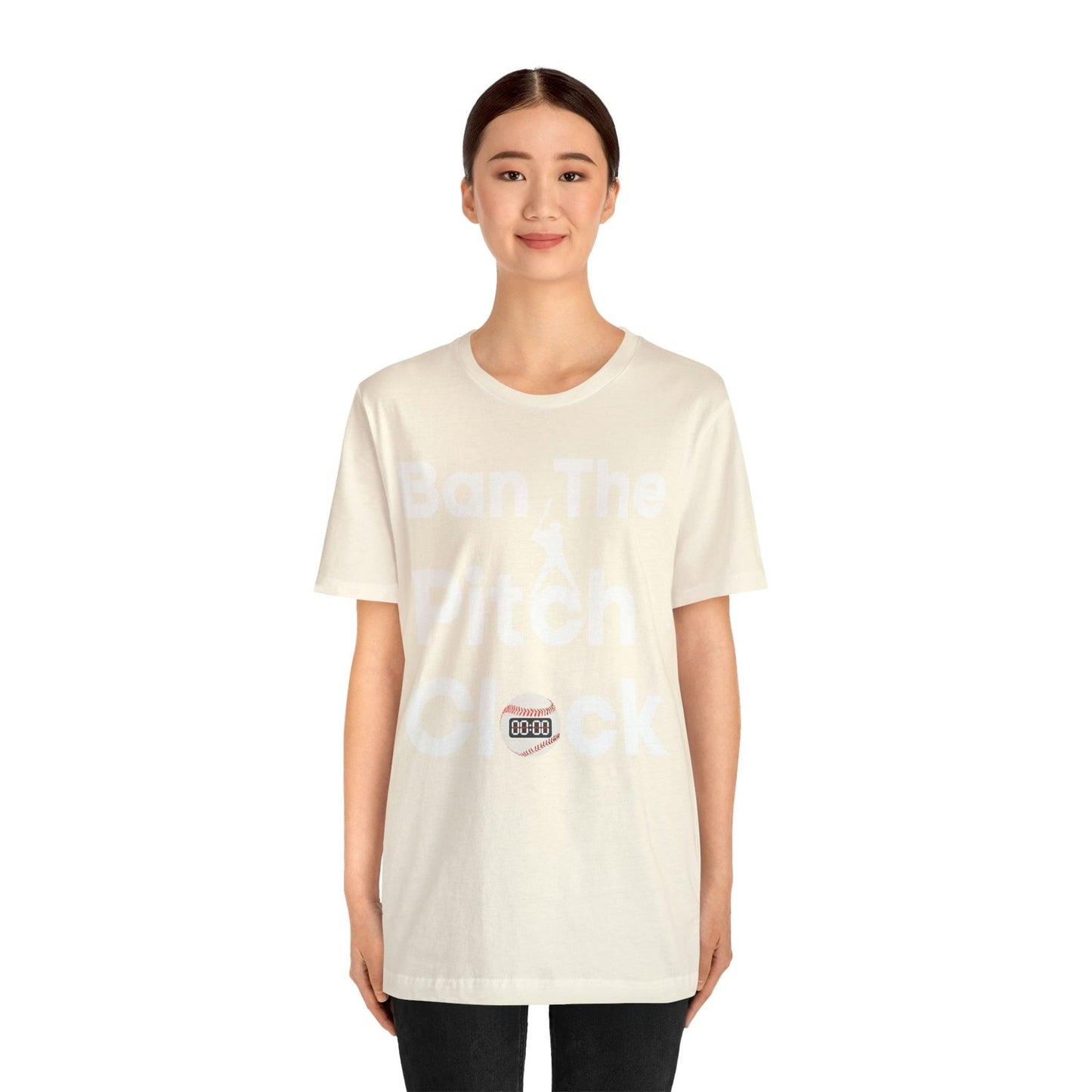 Ban The Pitch Clock in Baseball Ban Baseball Pitch Clock - Show Your Support By Wearing this shirt to the Games