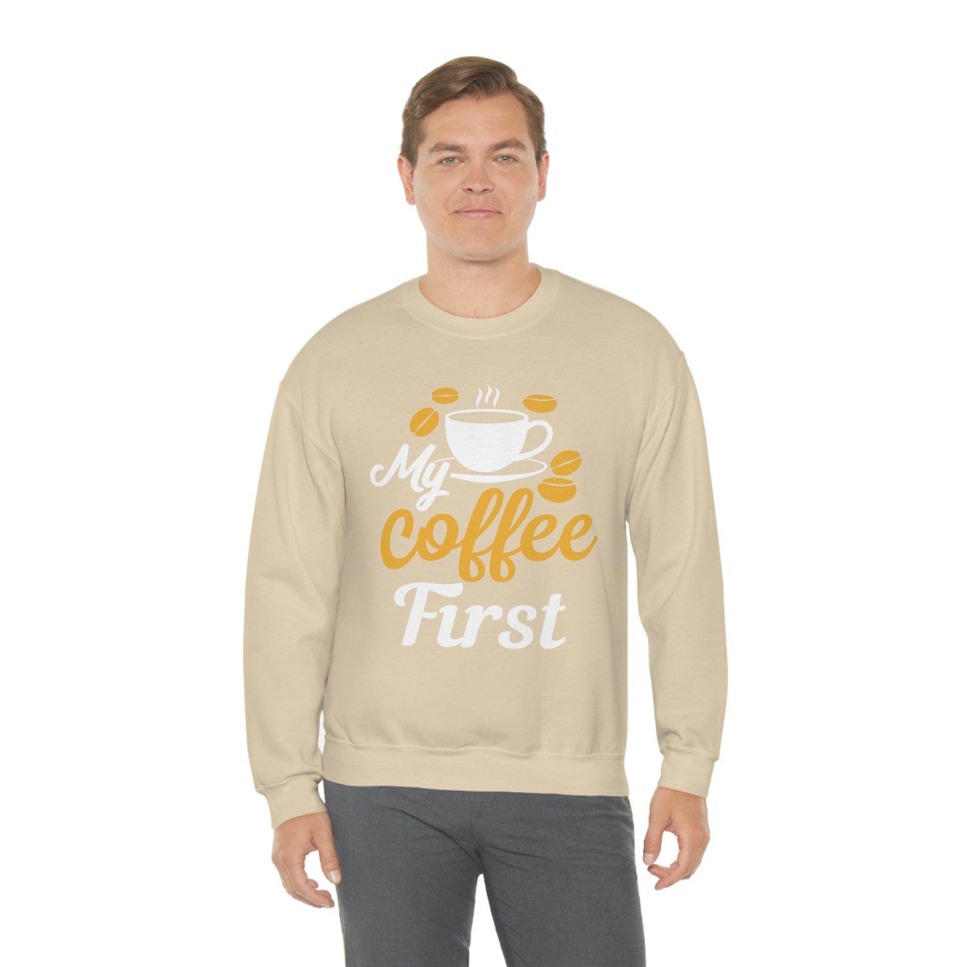My Coffee First Sweatshirt - Giftsmojo