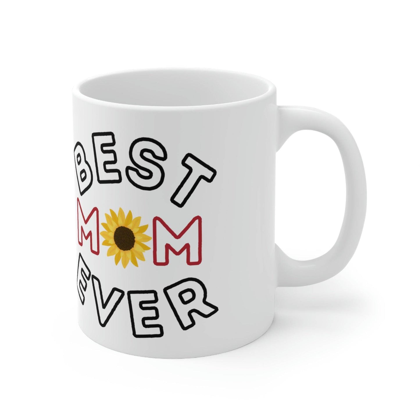 Best Mom Ever Mug, gift for mom on mothers day, Birthday gift for mom, gift for her, coffee mug for her, hot cocoa mug, gift for coffee lover - Giftsmojo