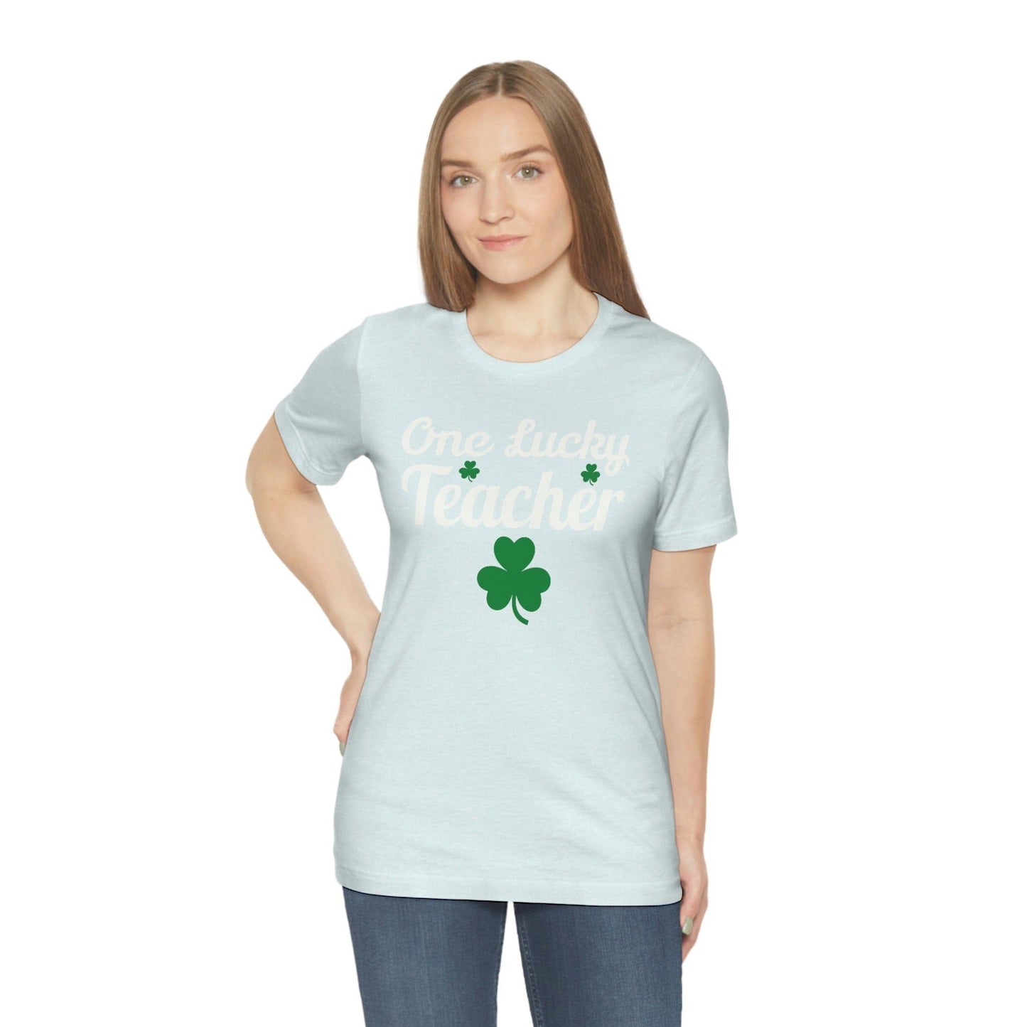 Feeling Lucky Shirt One Lucky Teacher Shirt St Patrick's Day shirt - Funny St Paddy's day Funny Shirt Shamrock shirt shenanigans shirt