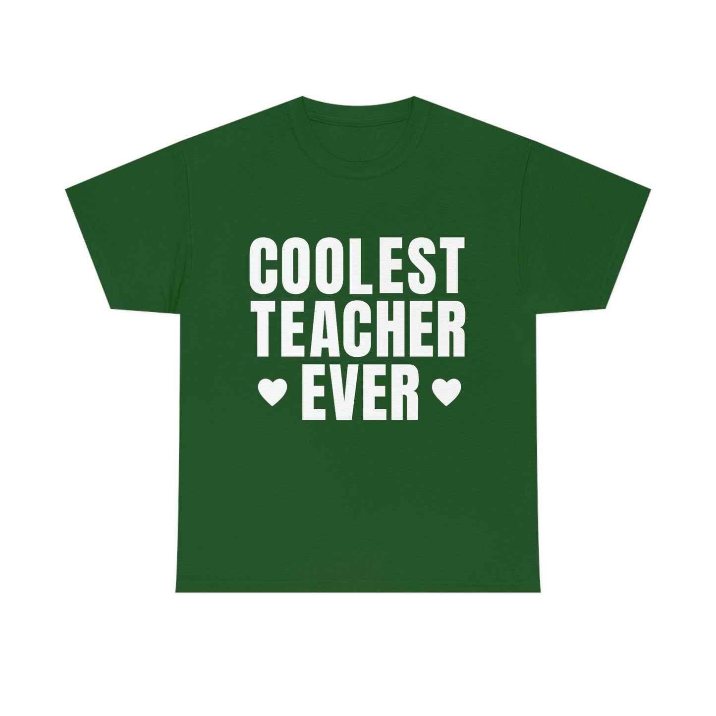 Coolest Teacher Ever Tee - Giftsmojo