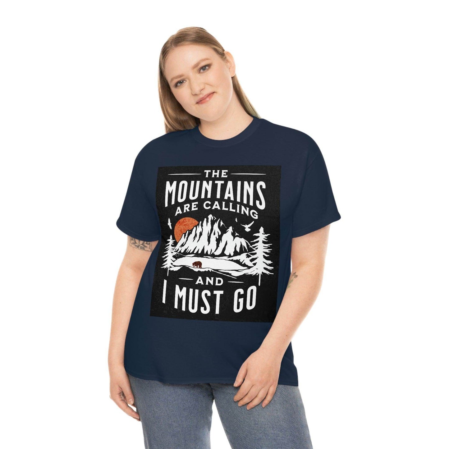 The Mountains are calling Tee - Giftsmojo