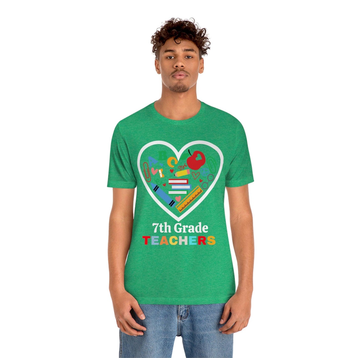 Love 7th Grade Teacher Shirt - Teacher Appreciation Shirt - Gift for Teachers - 7th Grade shirt