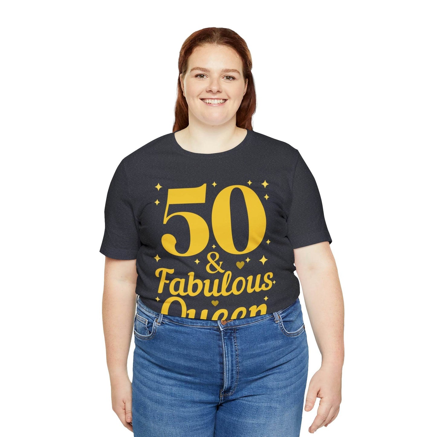 50 and Fabulous Queen shirt, Funny 50th birthday shirt - Giftsmojo
