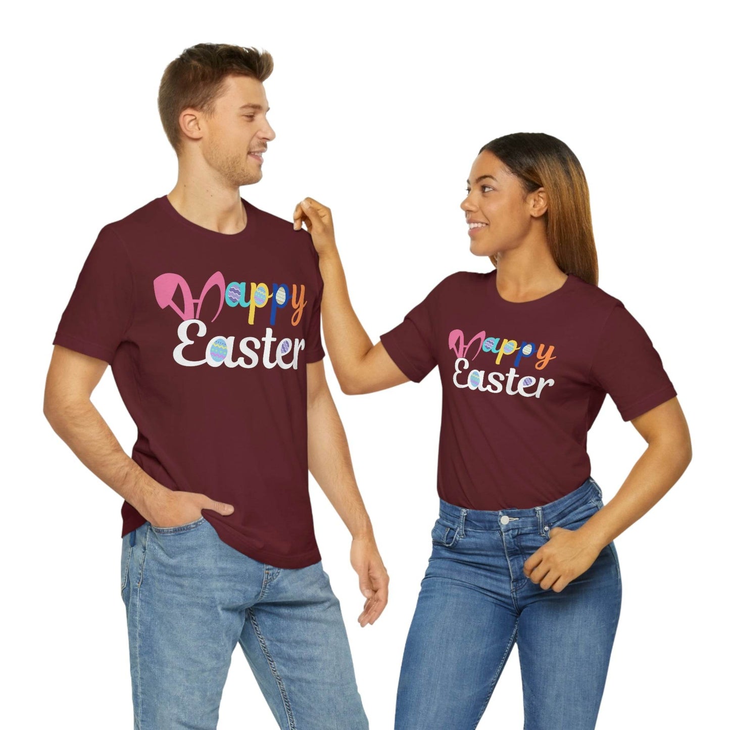 Happy Easter Tshirt, Easter gift for Adults - Giftsmojo