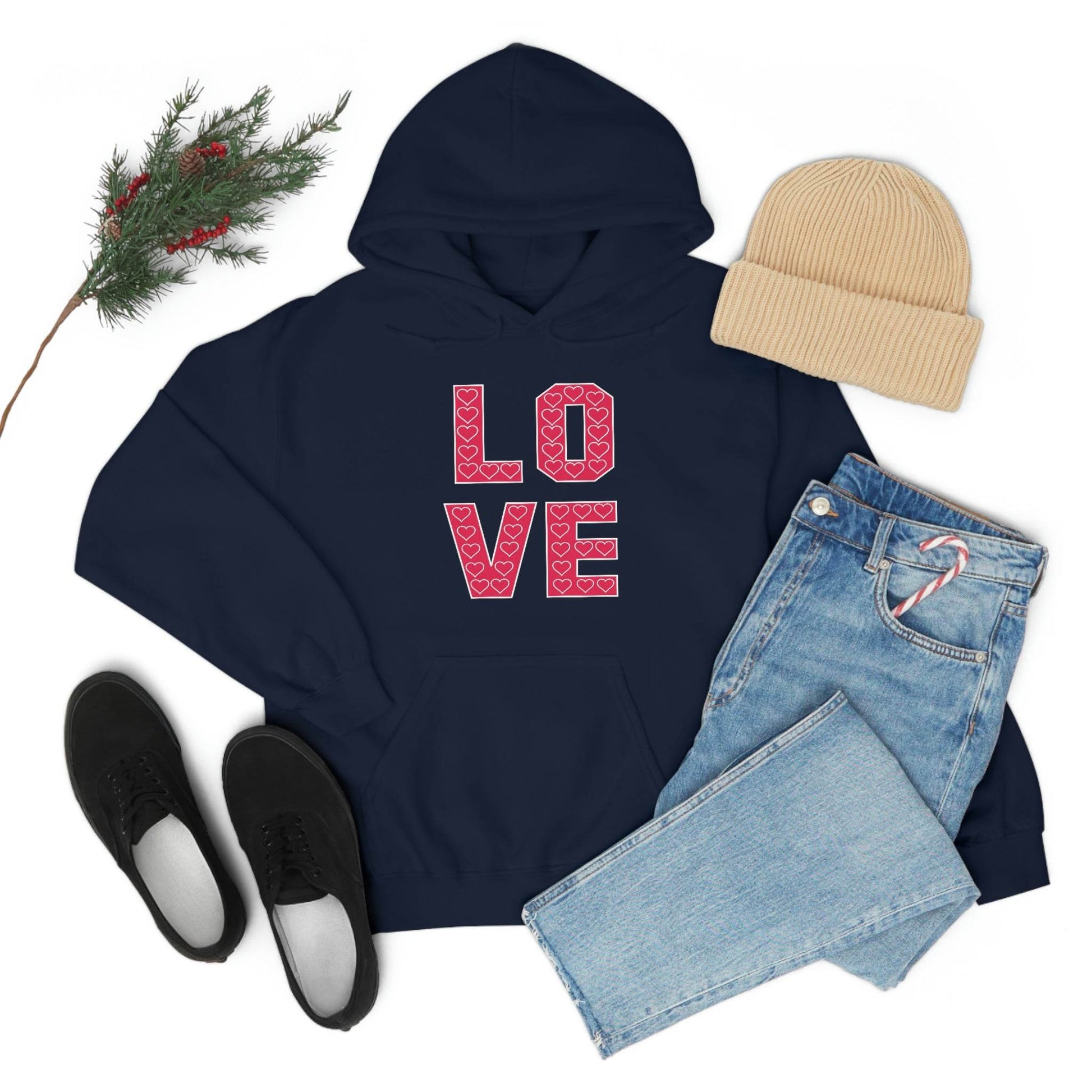 Love Hooded sweatshirt - Giftsmojo