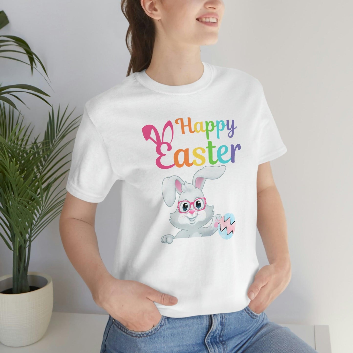 Happy Easter Bunny Tshirt Easter Gift women Easter Shirt Men Easter shirt Easter egg