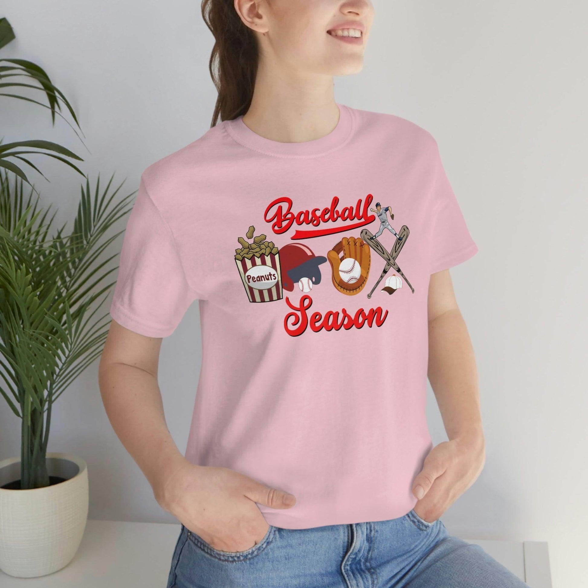 Baseball Season shirt baseball tee baseball tshirt - Sport shirt Baseball Mom shirt Baseball Mama shirt gift for him gameday shirt for her - Giftsmojo