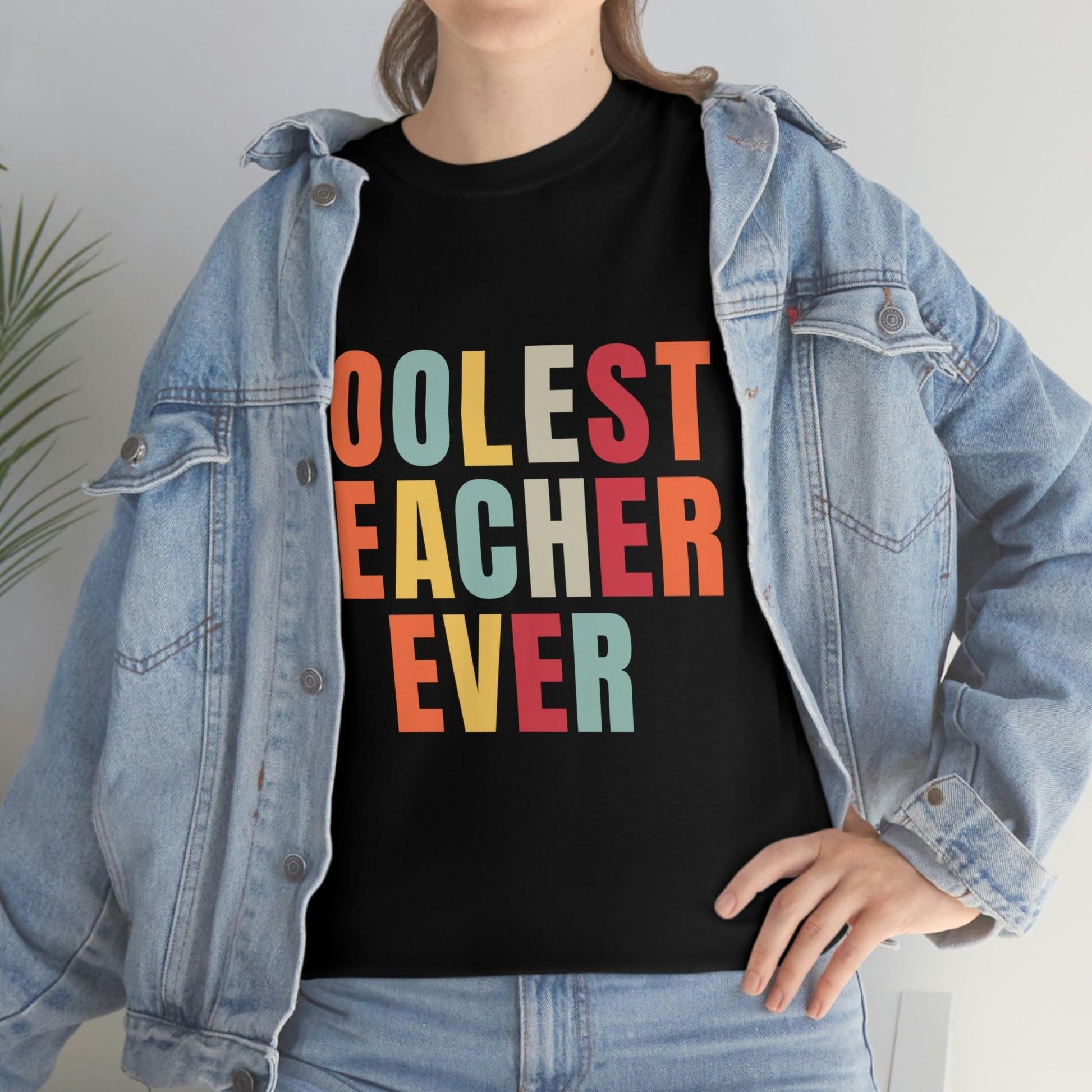 Coolest Teacher Ever Shirt - Giftsmojo