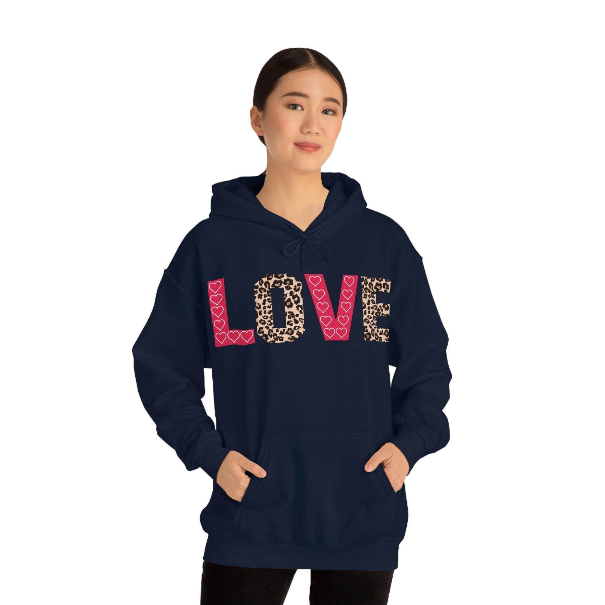Love Hooded Sweatshirt - Giftsmojo