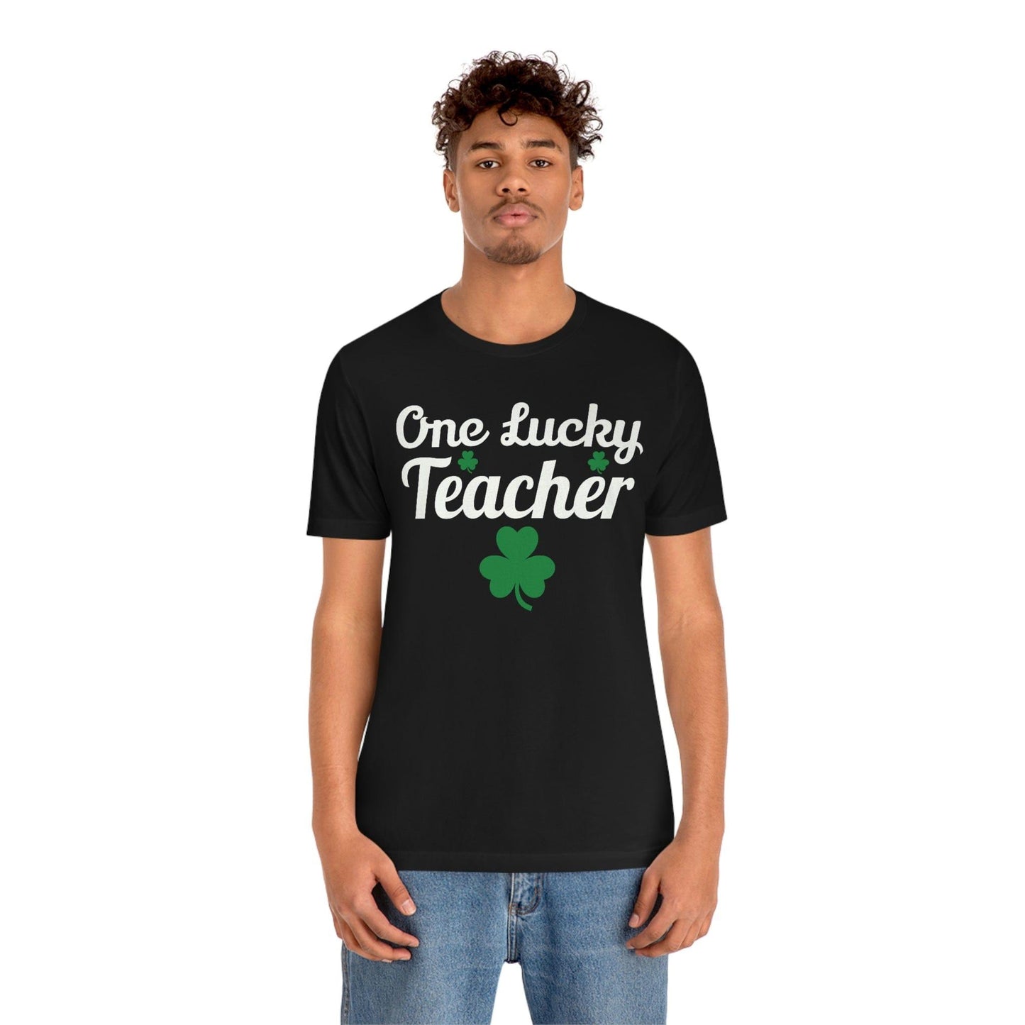 Feeling Lucky Shirt One Lucky Teacher Shirt St Patrick's Day shirt - Funny St Paddy's day Funny Shirt Shamrock shirt shenanigans shirt