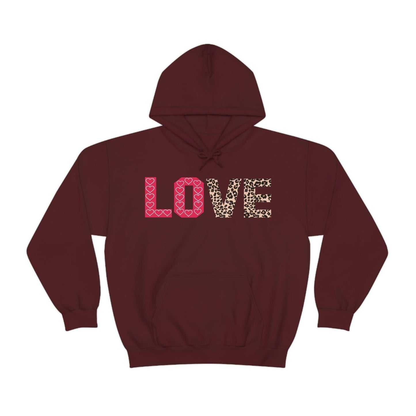 Leopard print Hooded Sweatshirt