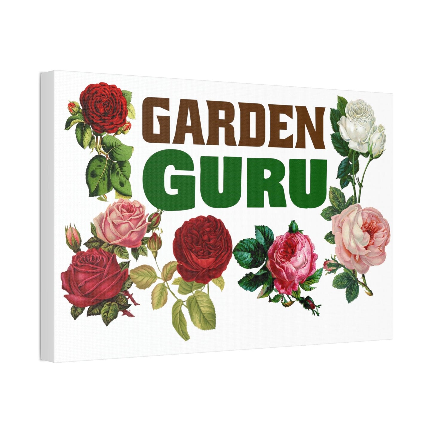 Garden Guru Canvas - Garden wall arts, gift for garden lovers - Giftsmojo