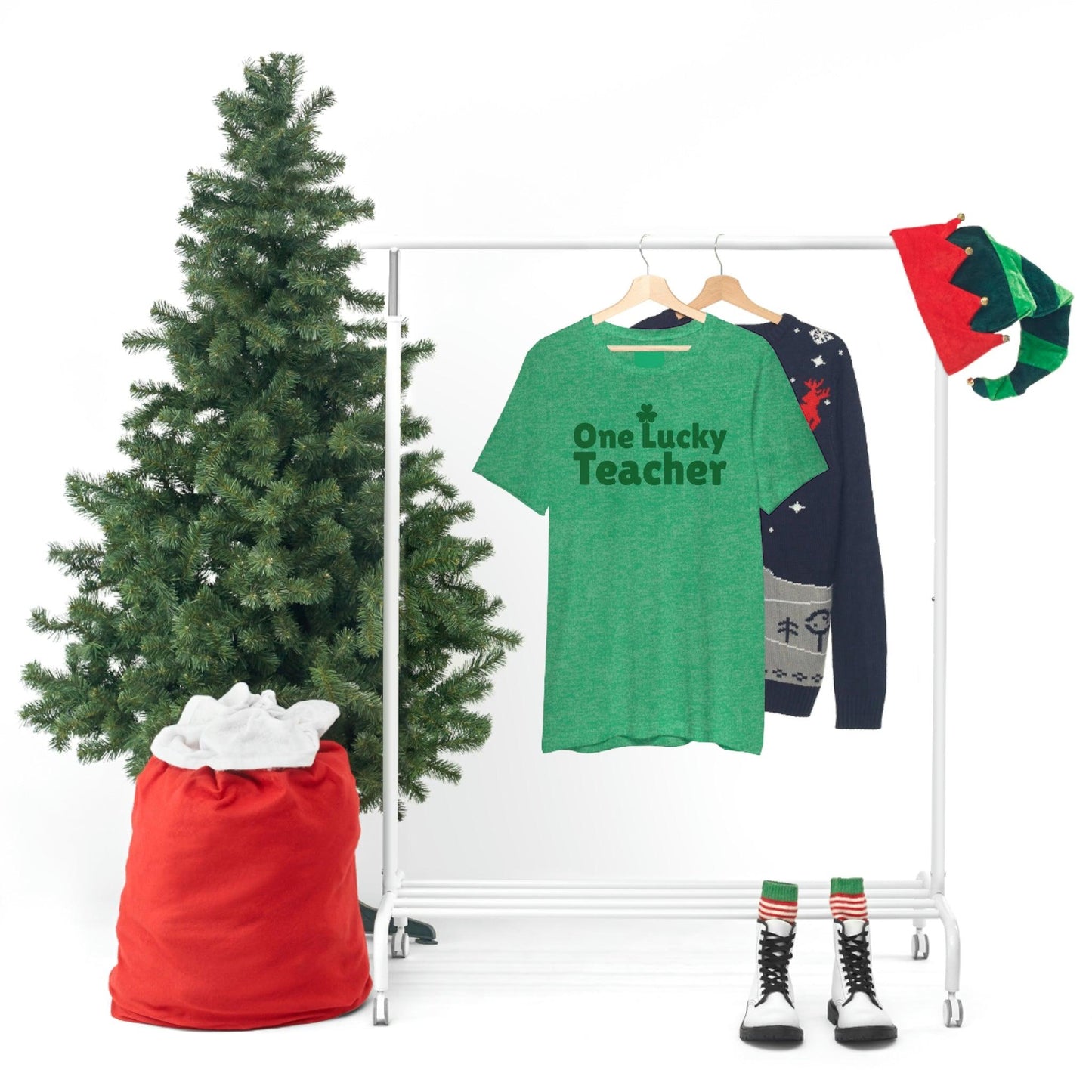 Feeling Lucky Shirt One Lucky Teacher Shirt St Patrick's Day shirt - Funny St Paddy's day Funny Shirt Shamrock shirt shenanigans shirt - Giftsmojo