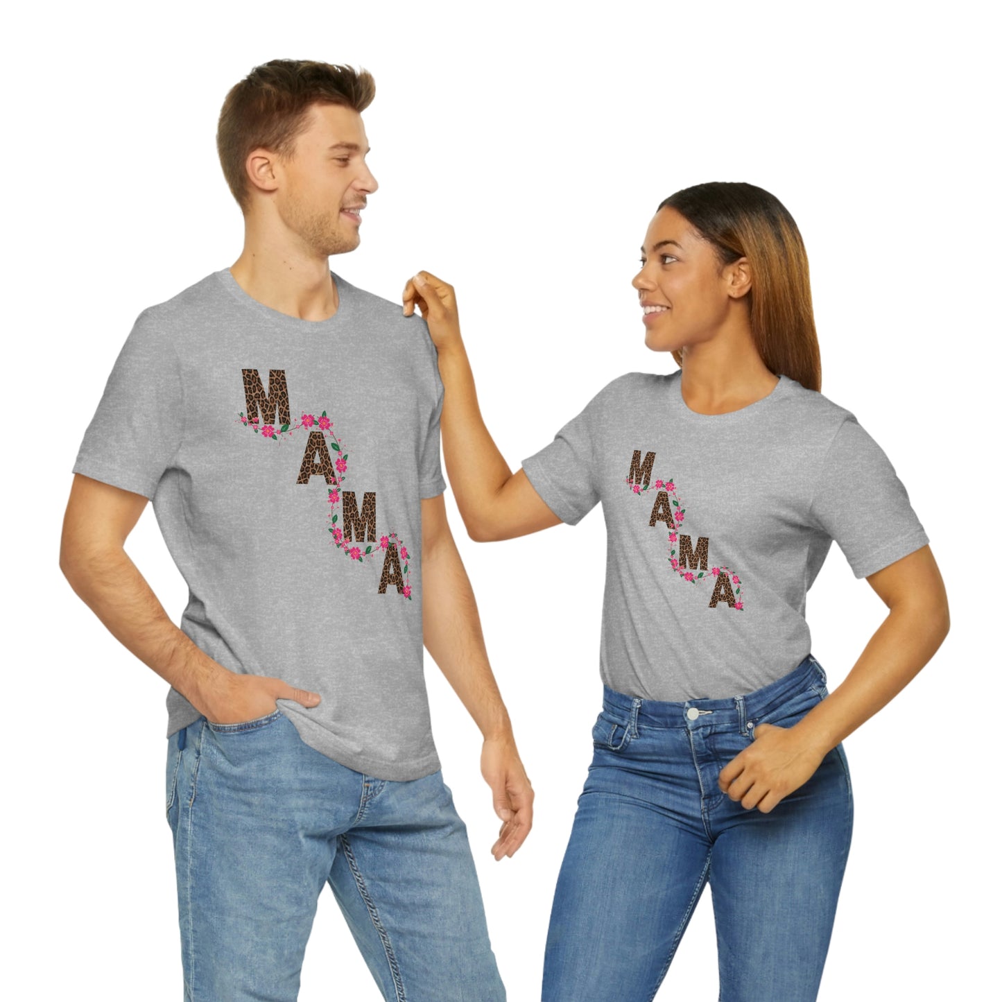 Leopard print Mama shirt Flower mama shirt - Leopard Mama Shirt mothers day shirt new mom shirt