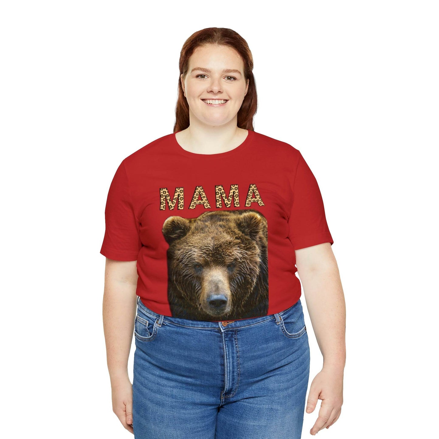 Mothers day shirt | Leopard Print Mama Bear Shirt | Mama Bear Tshirt, Funny mom shirt | best mom shirt | Momma Bear, Mama Bear Gift, Animal Nature Lover Shirt - Giftsmojo