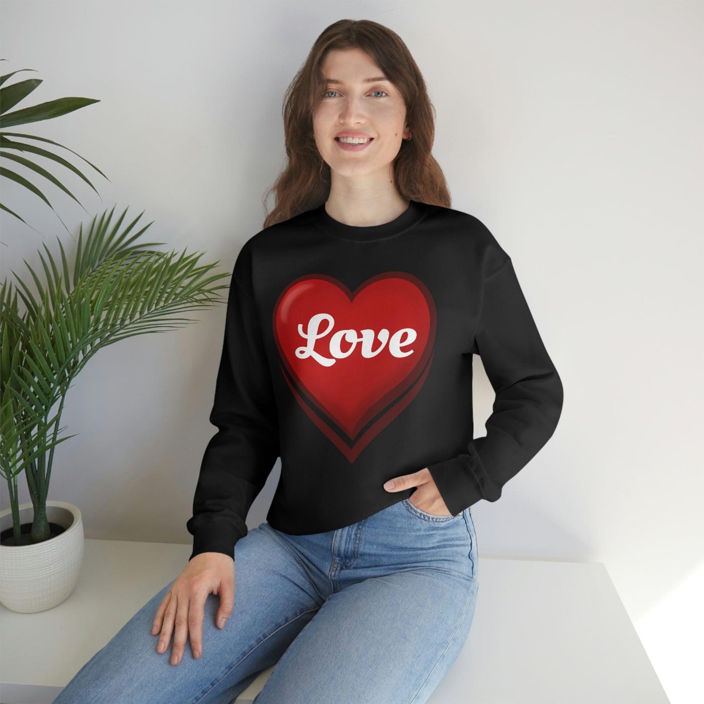 Love Sweatshirt, Valentine's Gift,