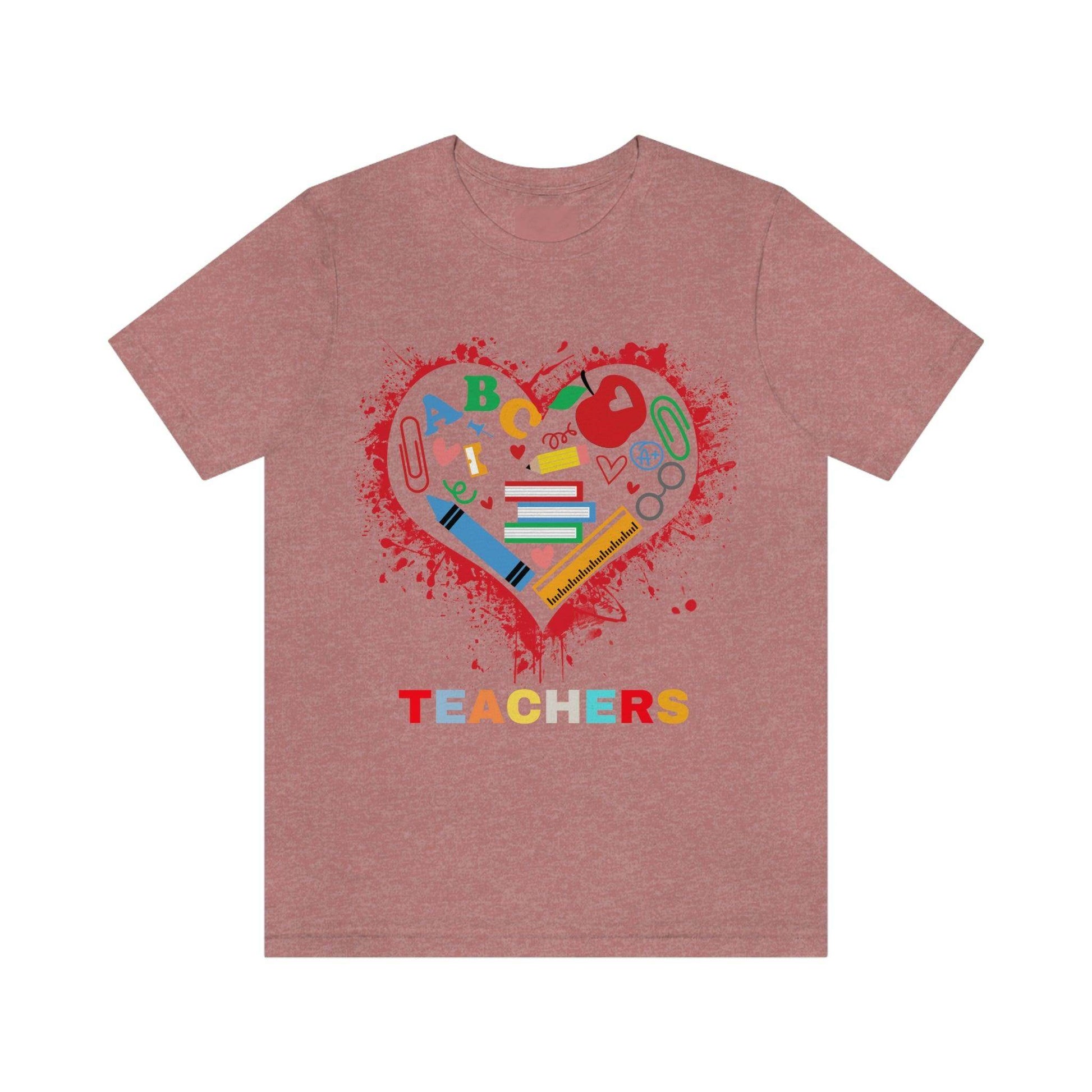 Love Teachers Shirt - Teacher Appreciation Shirt - Giftsmojo
