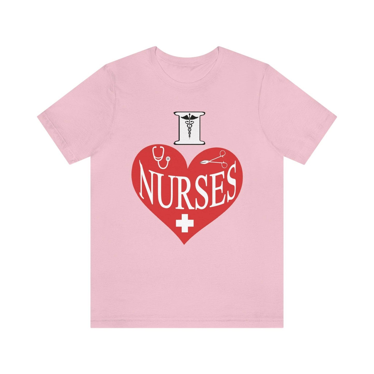 I love Nurses Tee - Giftsmojo
