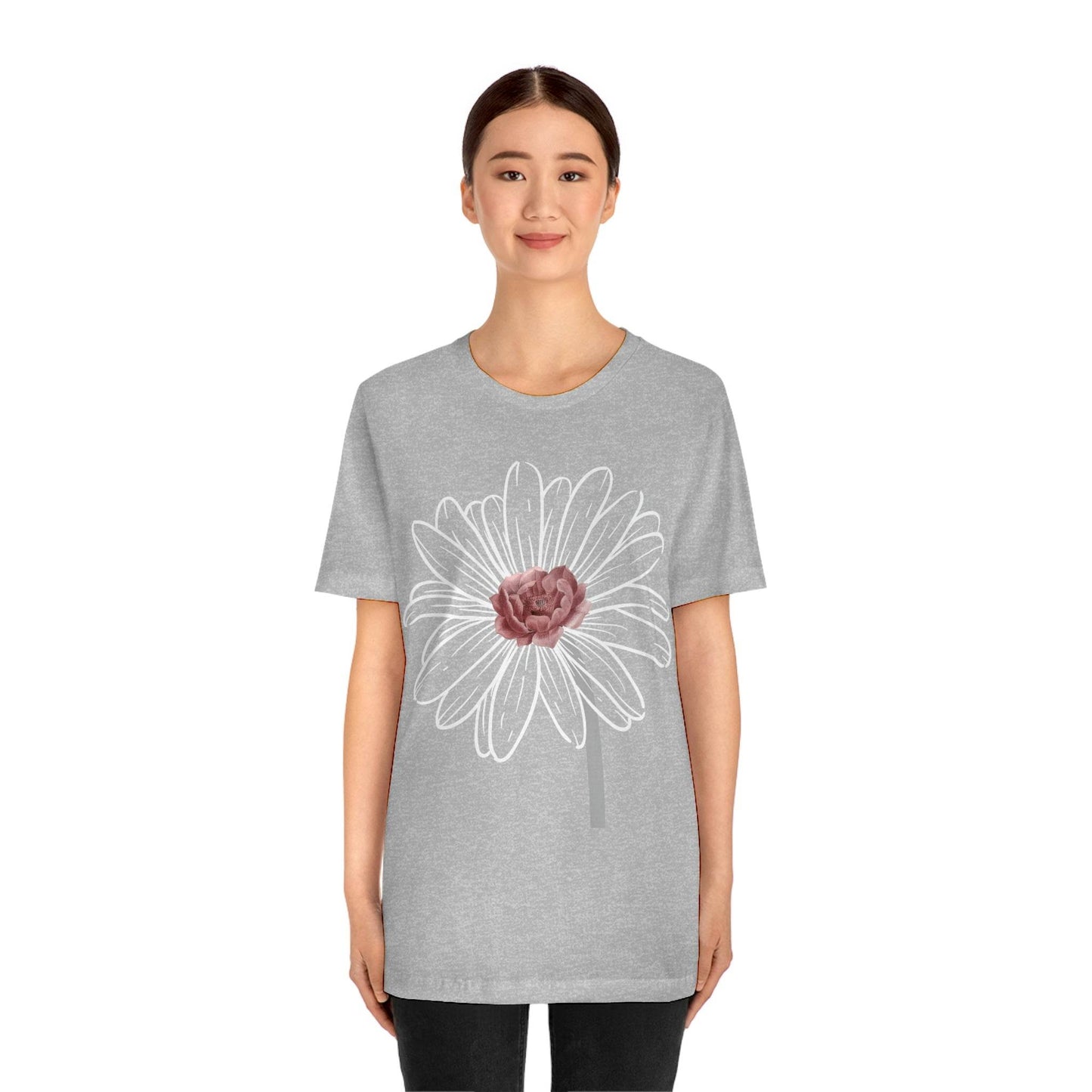Flower Tshirt, Vintage Flower Shirt, Vintage Botanical Shirt, Vintage T-shirt, Graphic Tshirt, Botanical Print, Wildflower shirt, floral Tee - Giftsmojo