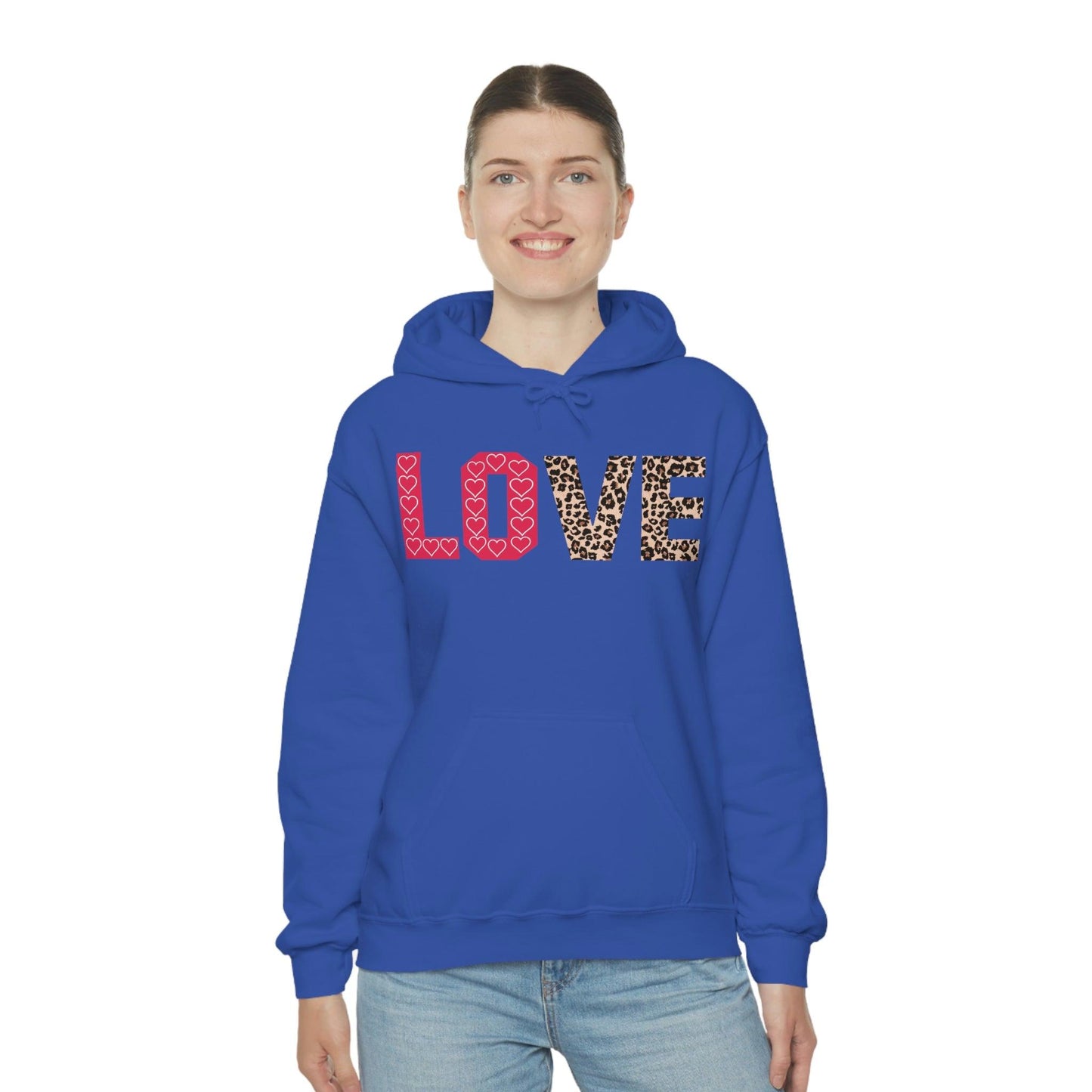 Leopard print Hooded Sweatshirt