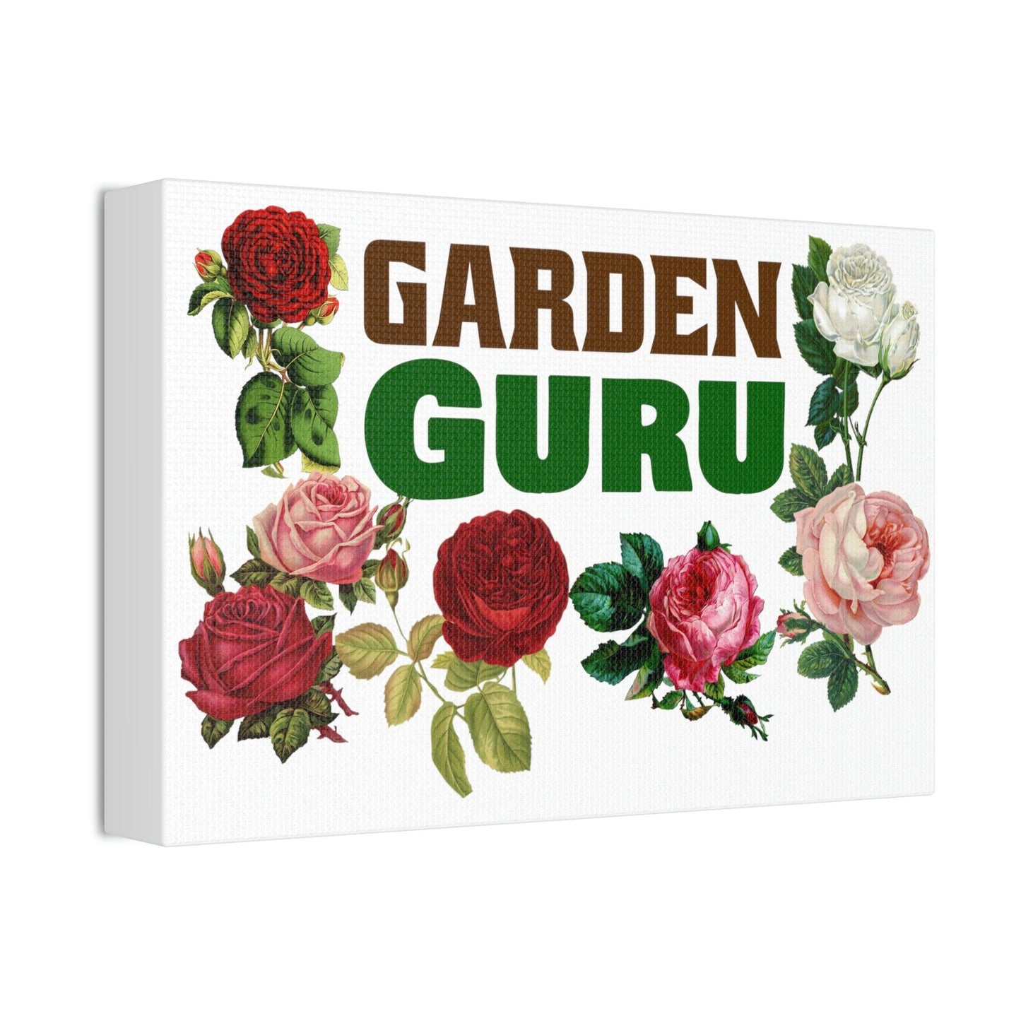 Garden Guru Canvas - Garden wall arts, gift for garden lovers - Giftsmojo