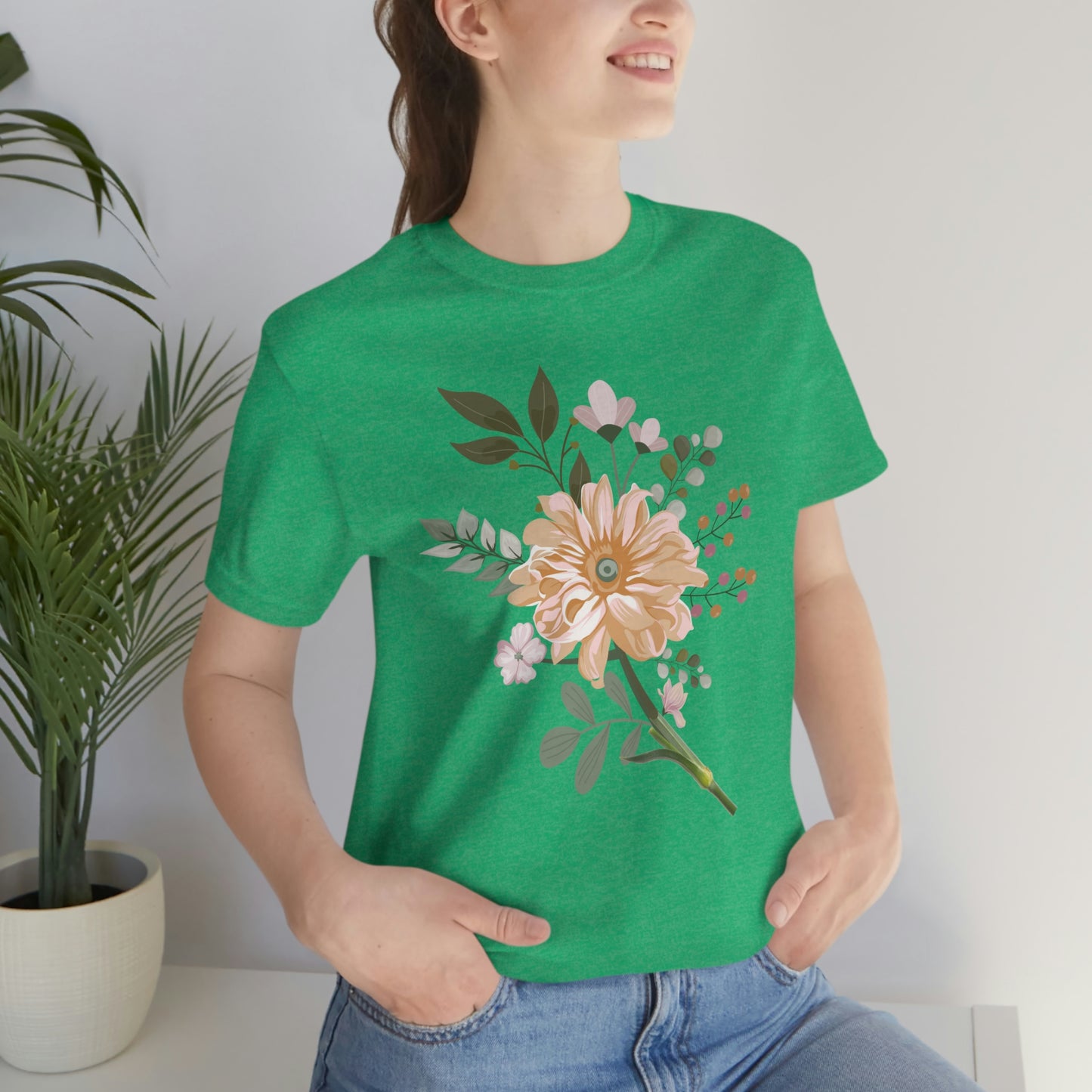 Cute Flower T-shirt - Nature lover Shirt - Cute Flower lover shirt
