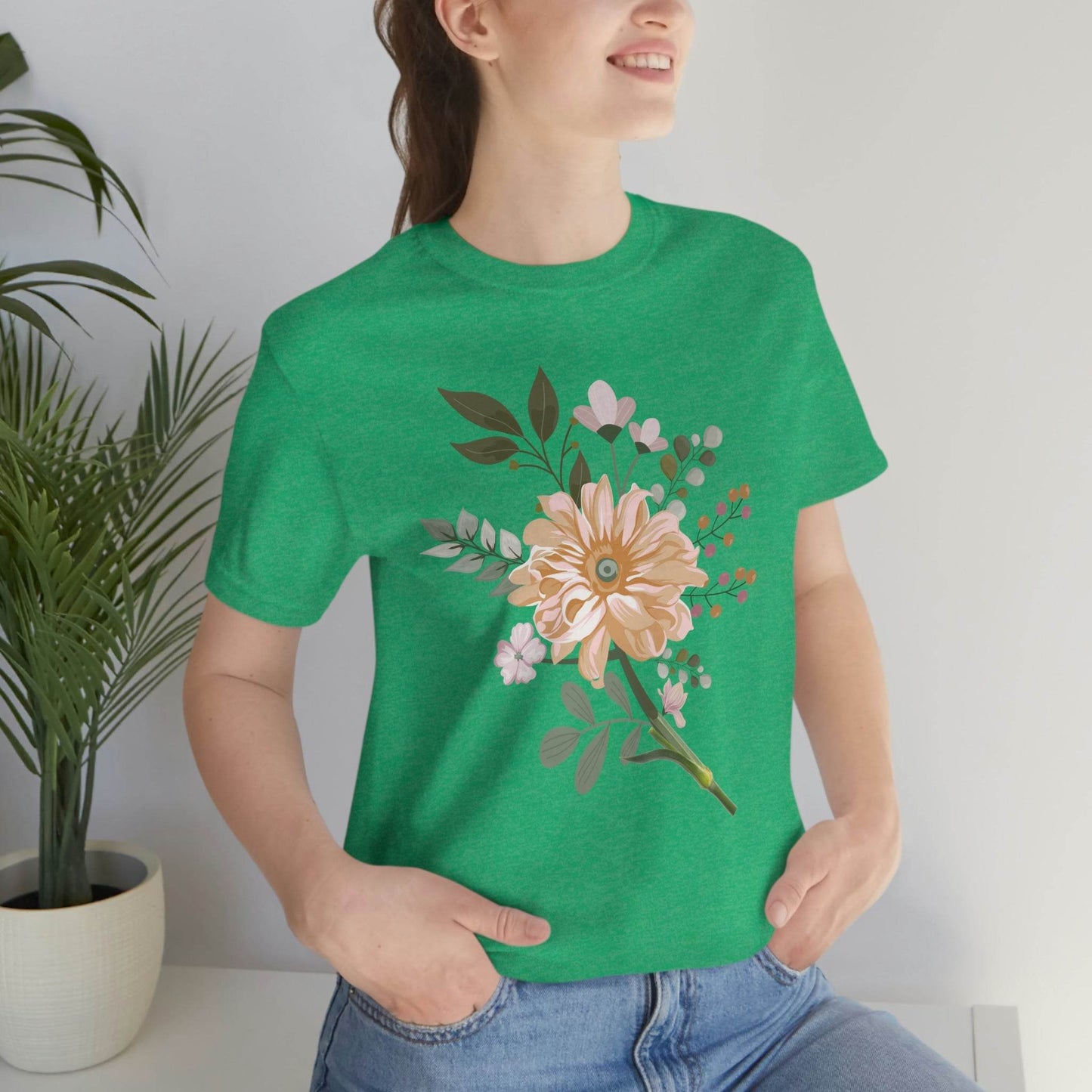 Cute Flower T-shirt - Nature lover Shirt - Cute Flower lover shirt - Giftsmojo